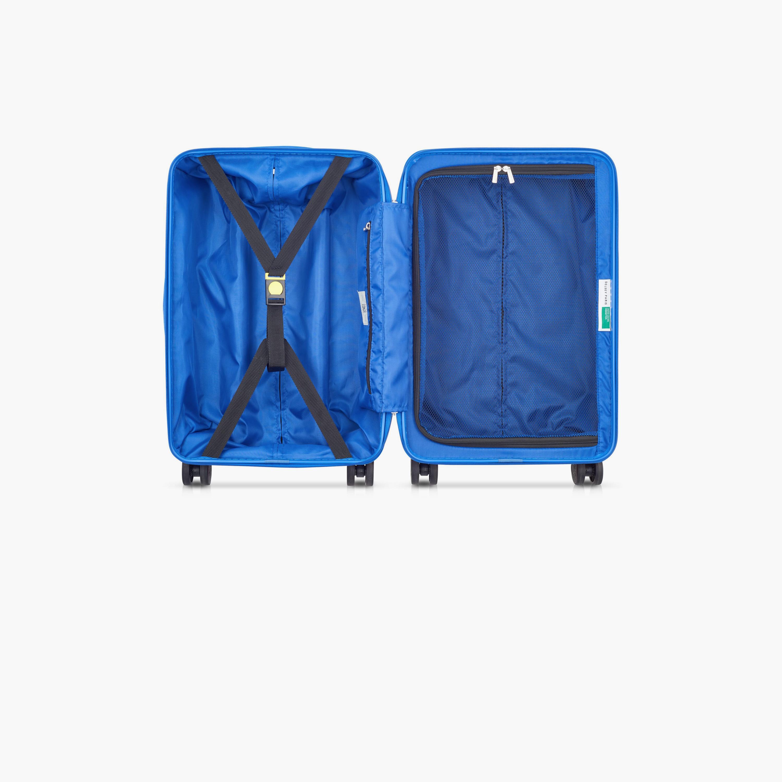 United Colors of Benetton by Delsey 55 CM Small Cabin Polycarbonate with ABS Hard-Sided 4-Wheeler Spinner Trolley Bag with TSA Lock-travel-luggagesandbags-luggage-image-6