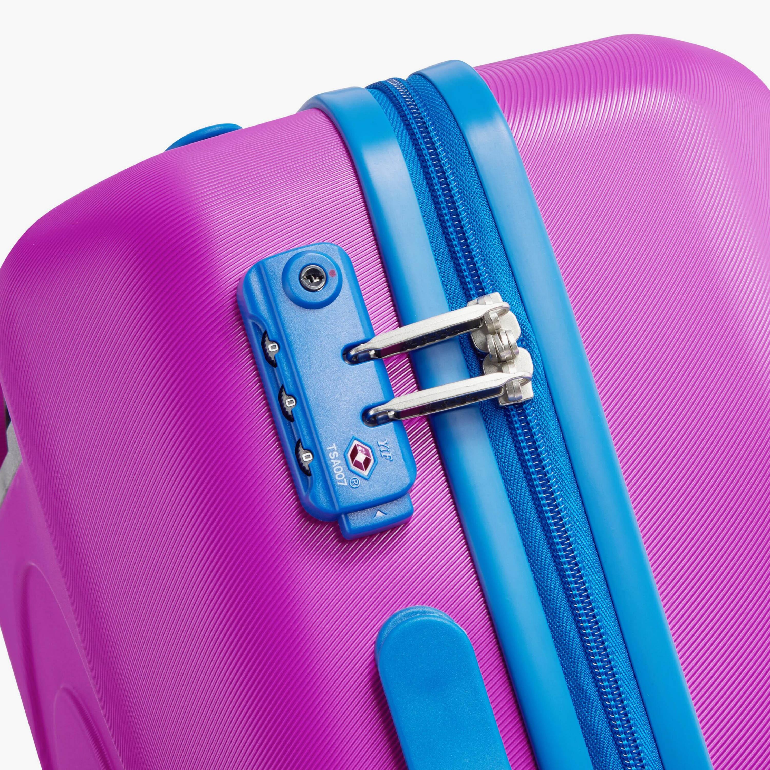 United Colors of Benetton by Delsey 55 CM Small Cabin Polycarbonate with ABS Hard-Sided 4-Wheeler Spinner Trolley Bag with TSA Lock-travel-luggagesandbags-luggage-image-9