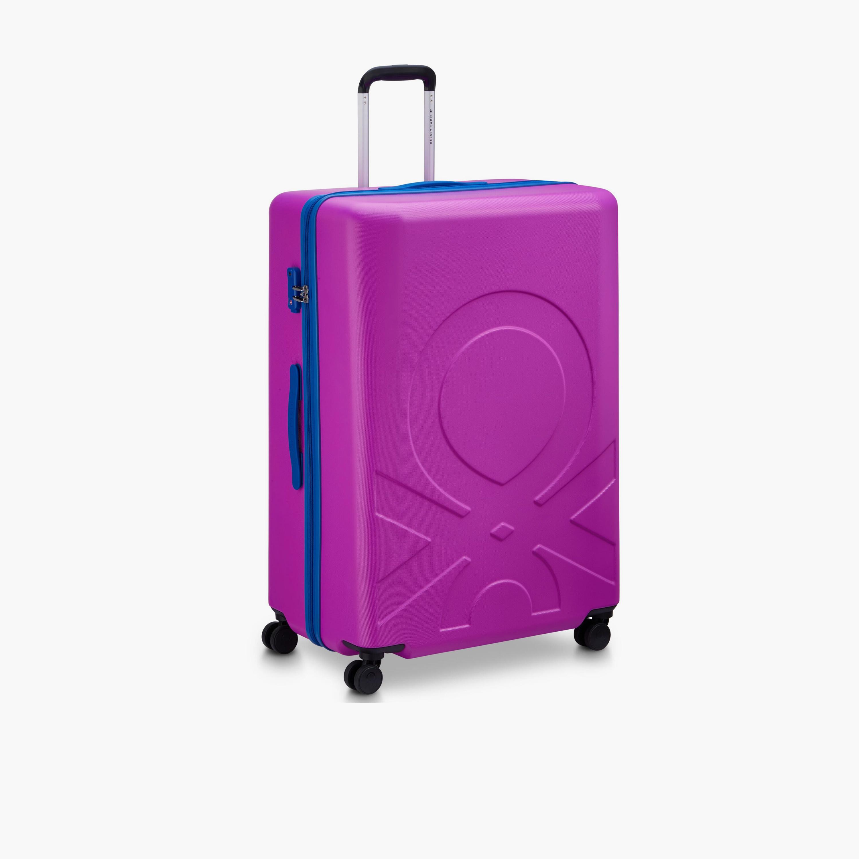 United Colors of Benetton by Delsey 82 CM Large Check-in Polycarbonate with ABS Hard-Sided 4-Wheeler Spinner Trolley Bag with TSA Lock-travel-luggagesandbags-luggage-image-5