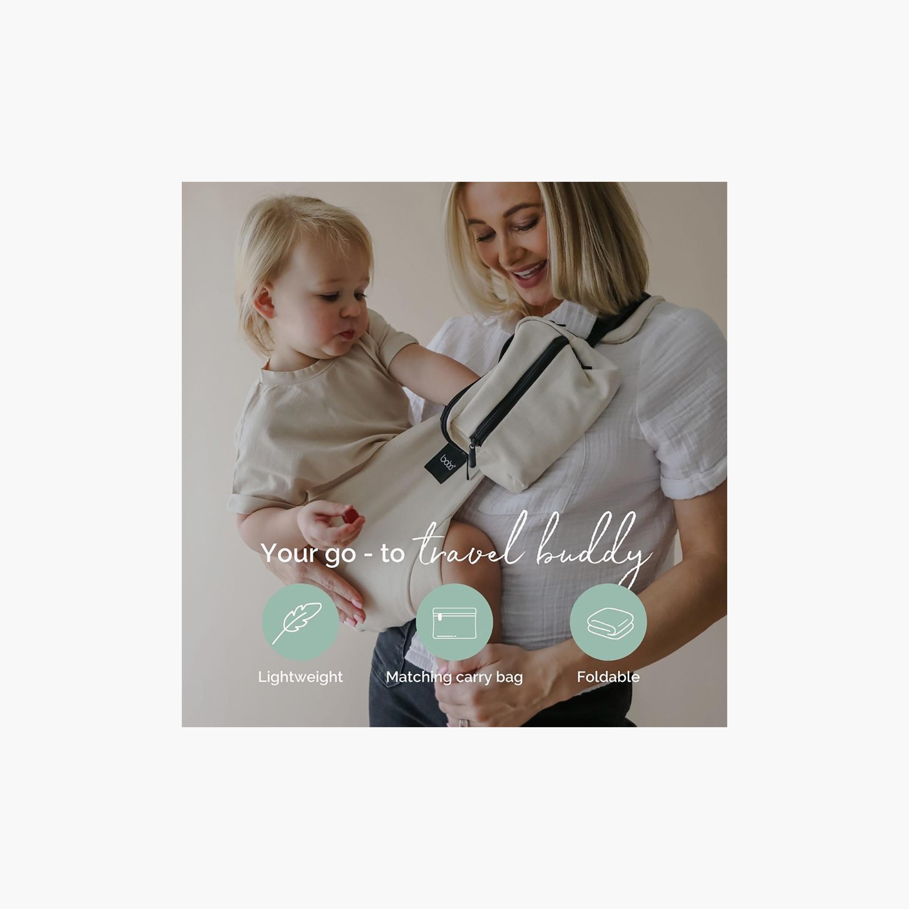 حمالة أطفال جانبية مع حقيبة سفر صغيرة للرضع بادي من بوبا-baby-gear-babycarriers-image-6