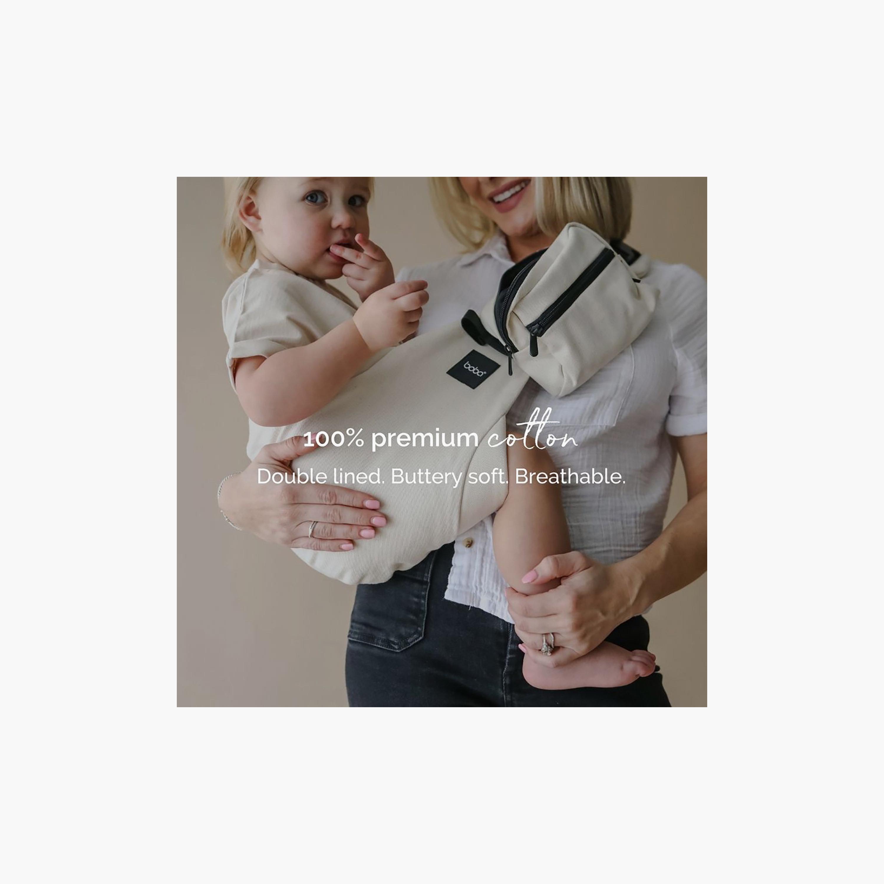 حمالة أطفال جانبية مع حقيبة سفر صغيرة للرضع بادي من بوبا-baby-gear-babycarriers-image-8