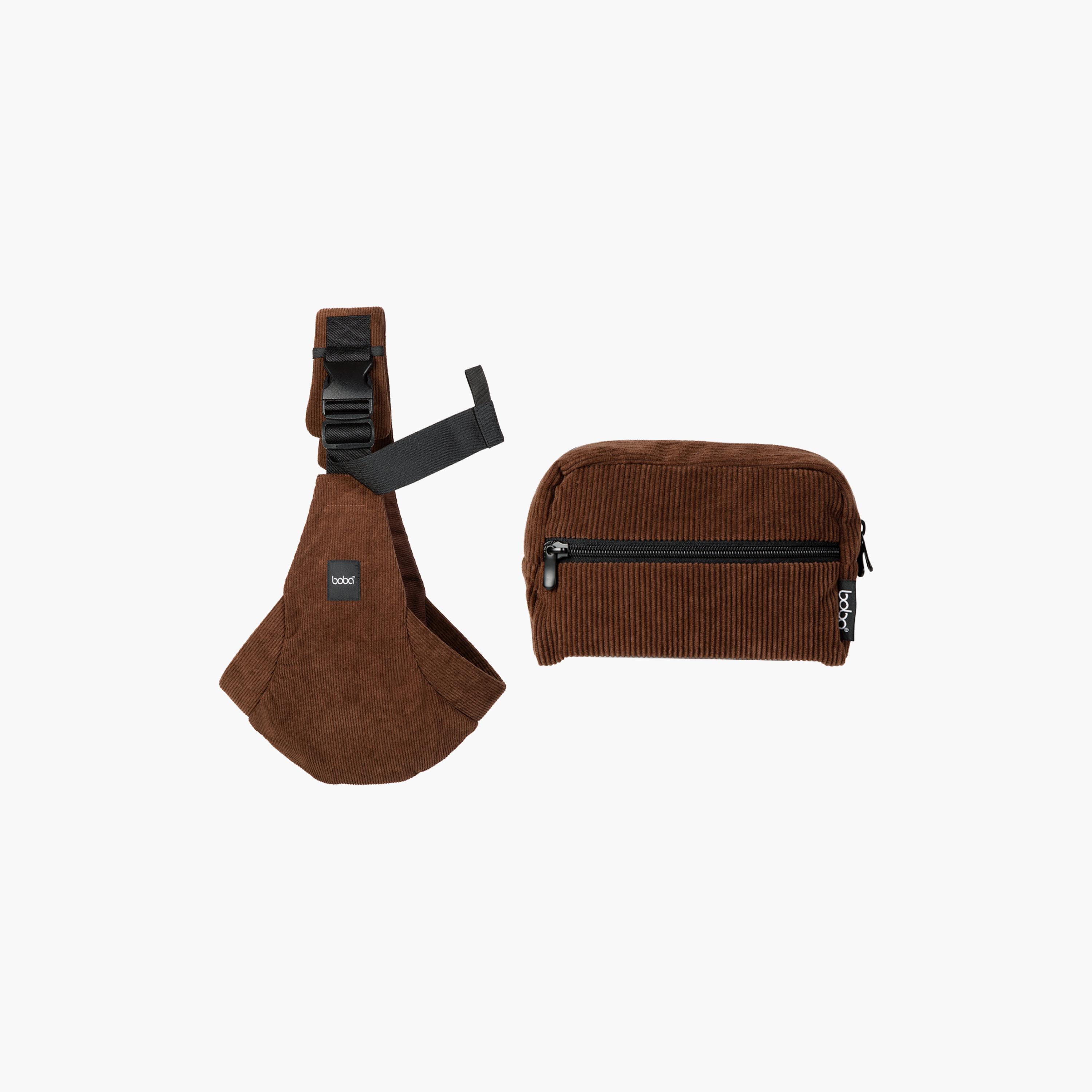 حمالة أطفال جانبية مع حقيبة سفر صغيرة للرضع بادي من بوبا-baby-gear-babycarriers-image-1