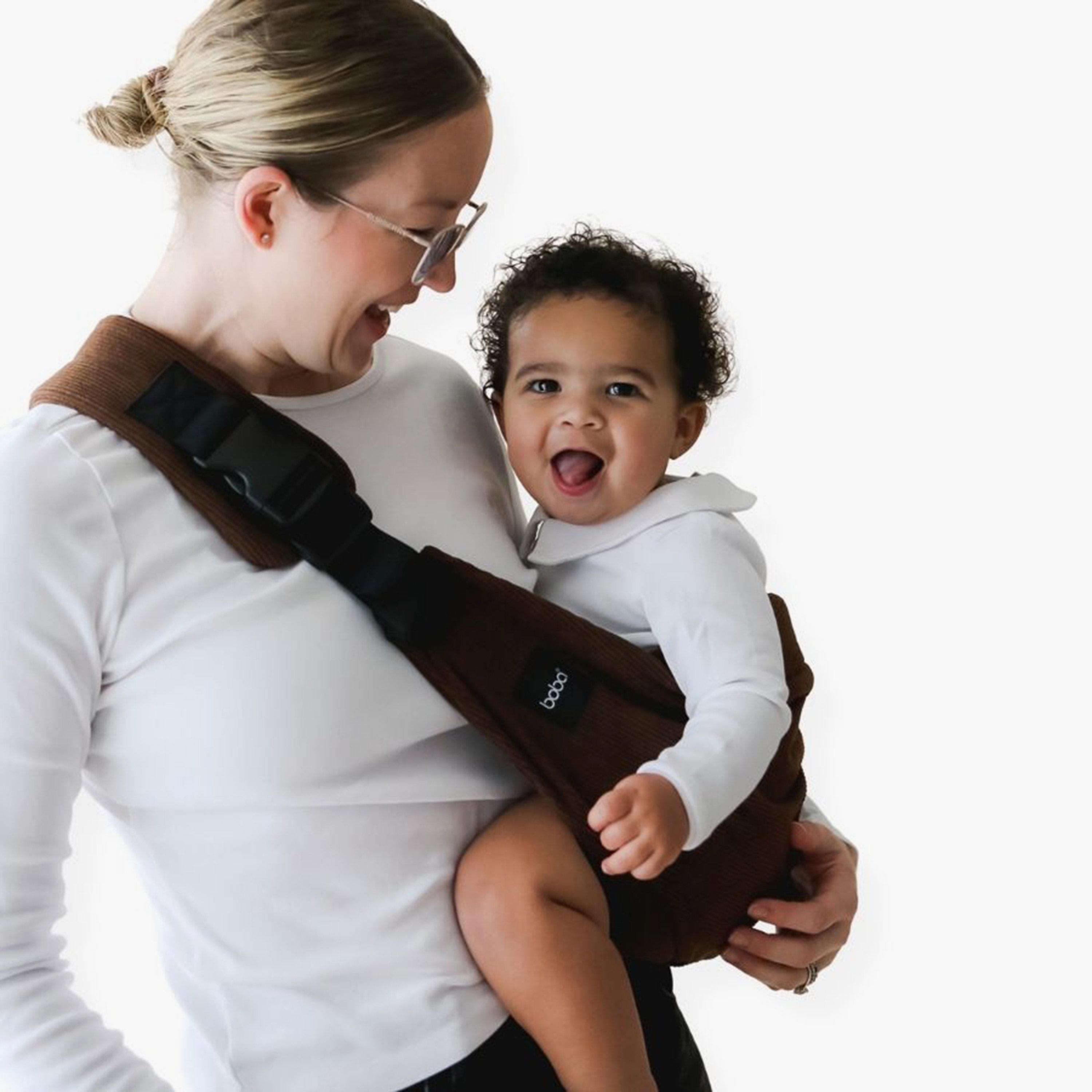 حمالة أطفال جانبية مع حقيبة سفر صغيرة للرضع بادي من بوبا-baby-gear-babycarriers-image-8