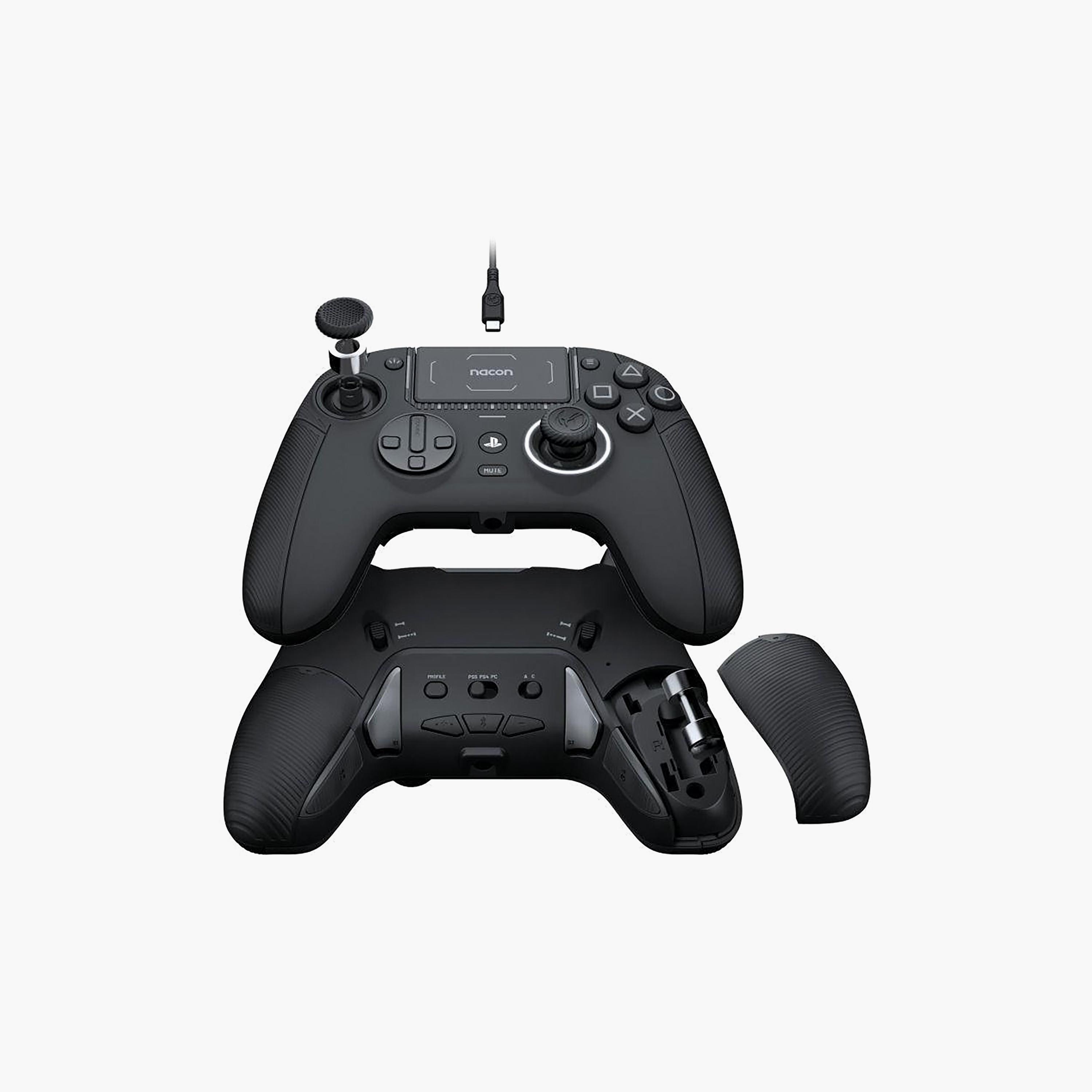 يد تحكم ريفولوشن 5 برو لجهاز PS5 باللون الأسود من ناكون | 67057-electronics-gamesandconsoles-image-4