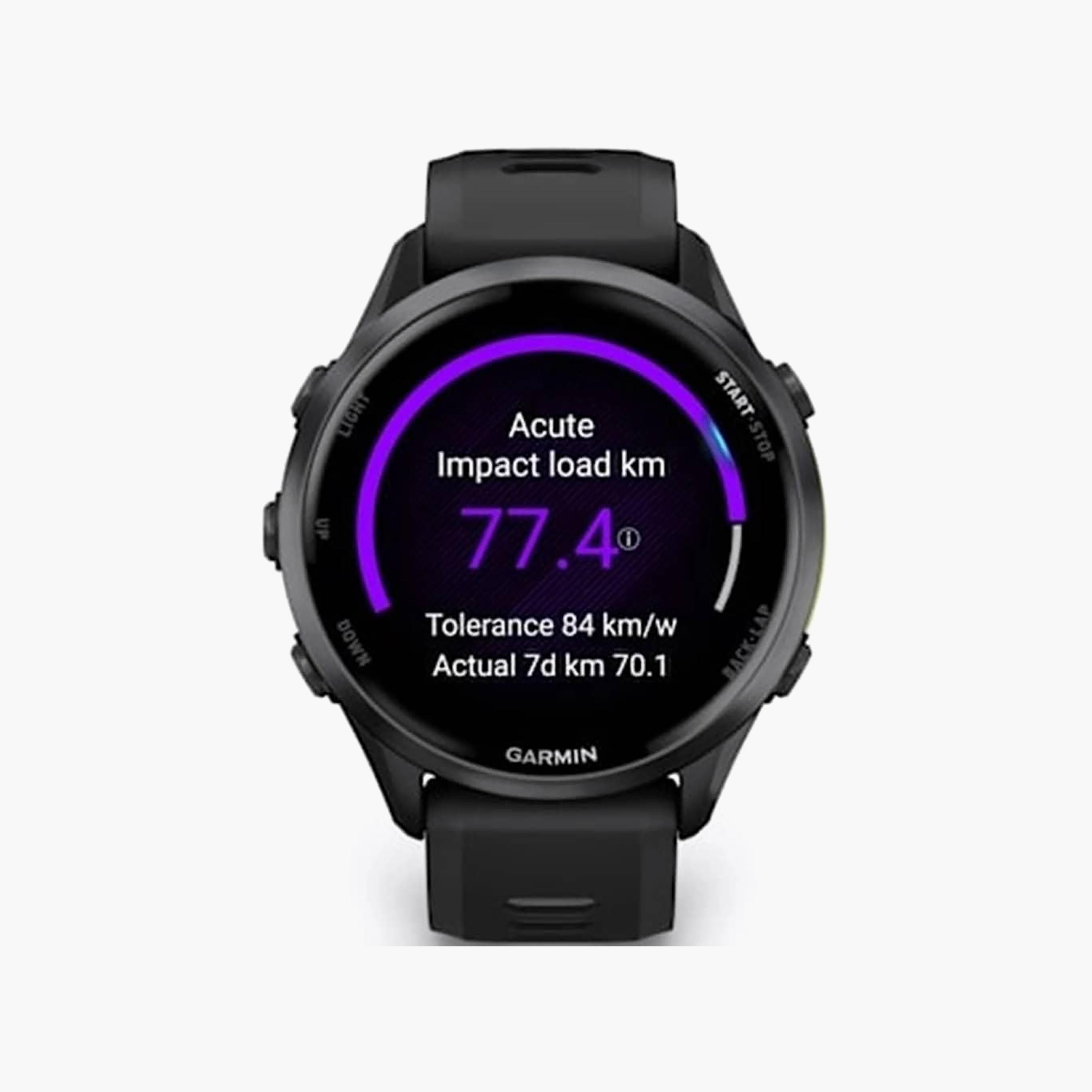 Garmin Forerunner 970 Smartwatch Carbon Grey Titanium Black Case Translucent Band | 010-02969-10-men-watchesandjewellery-watches-image-1