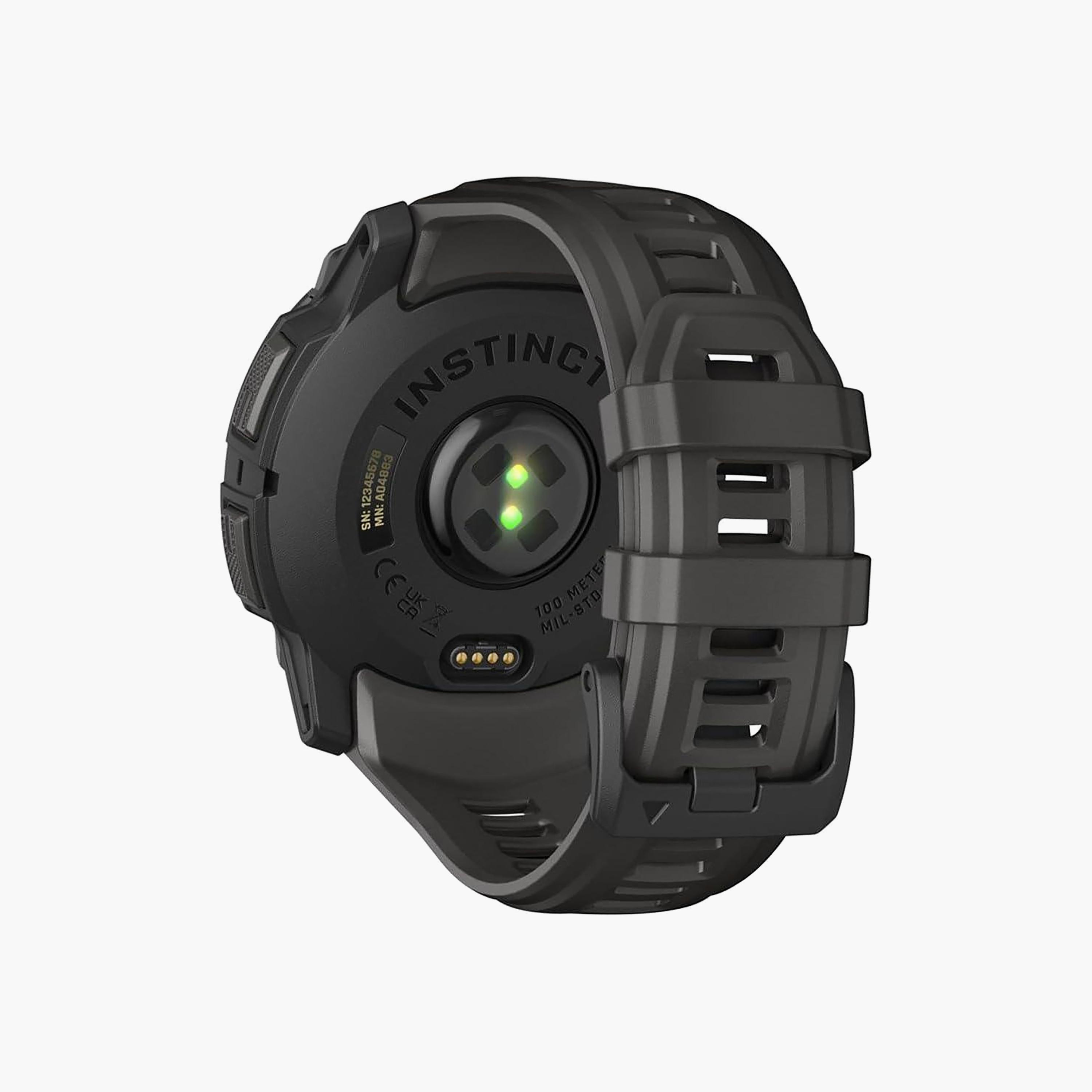 Garmin Instinct 3 Outdoor GPS Smartwatch 50 mm AMOLED Black with Black Band | 010-03020-50-men-watchesandjewellery-watches-image-5