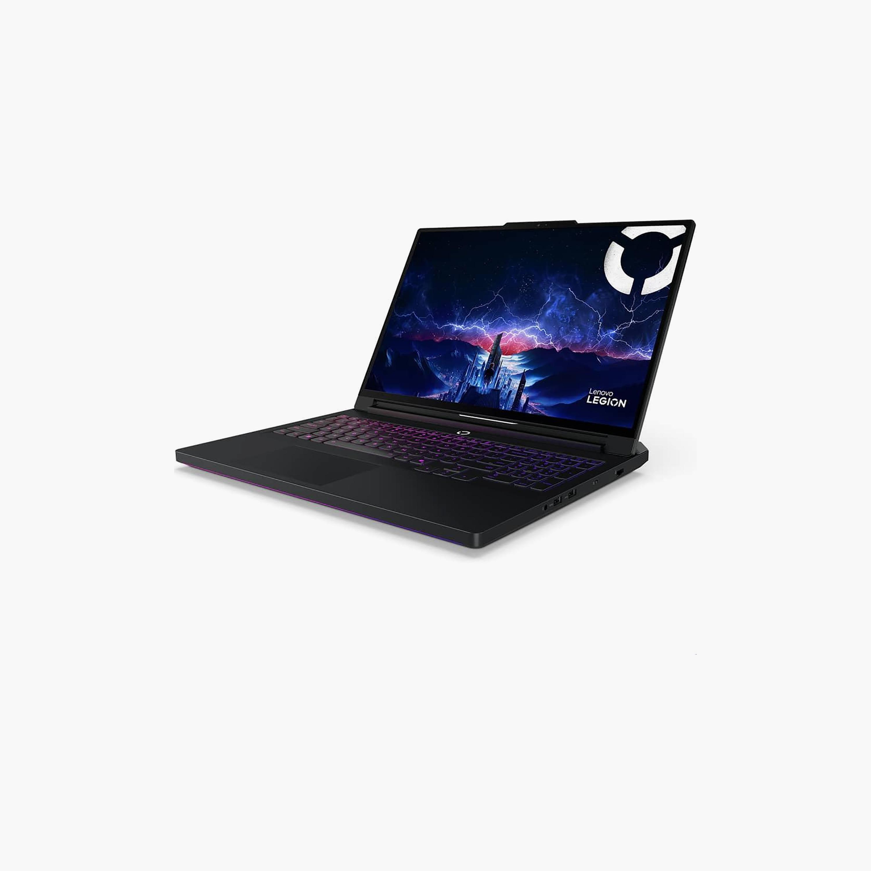 كمبيوتر محمول للألعاب لينوفو ليجن برو 7 16IAX10H بمعالج كور أولترا 9 ورام 64 جيجابايت وسعة 2 تيرابايت SSD وبطاقة شاشة RTX 5080 وشاشة مقاس 16 بوصة بدقة WQXGA ونظام ويندوز 11 هوم | 83F5001SAX-electronics-laptops-image-3