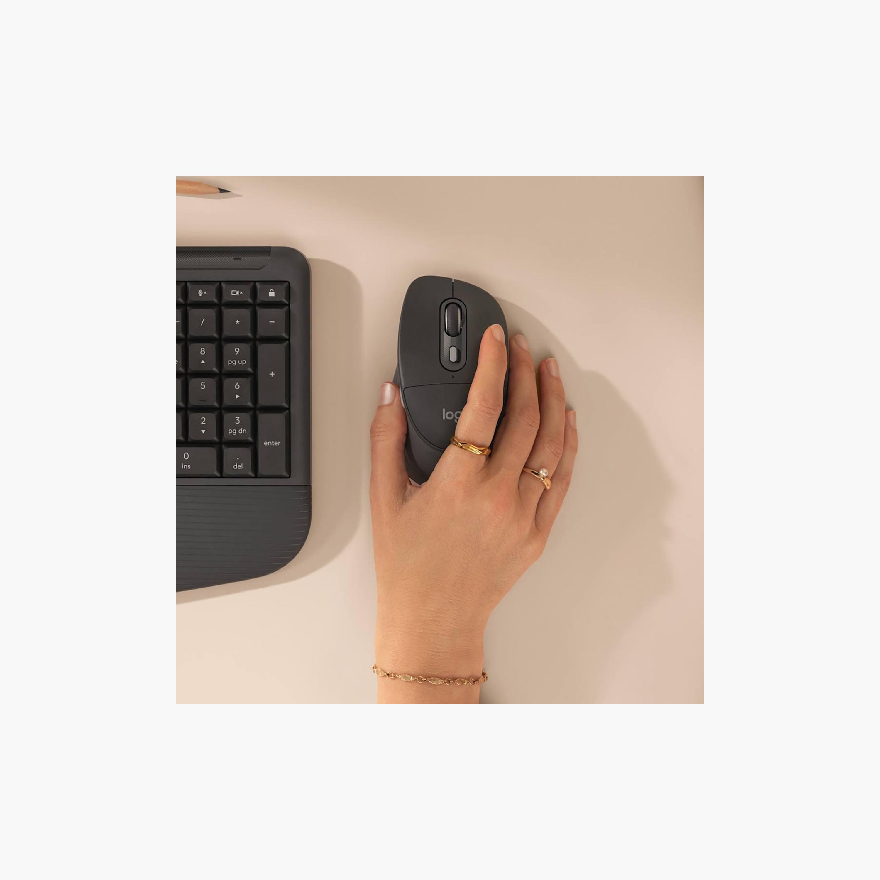 Logitech Signature Comfort Plus Wireless Mouse Graphite | M850 L-electronics-accessories-computeraccesories-image-2