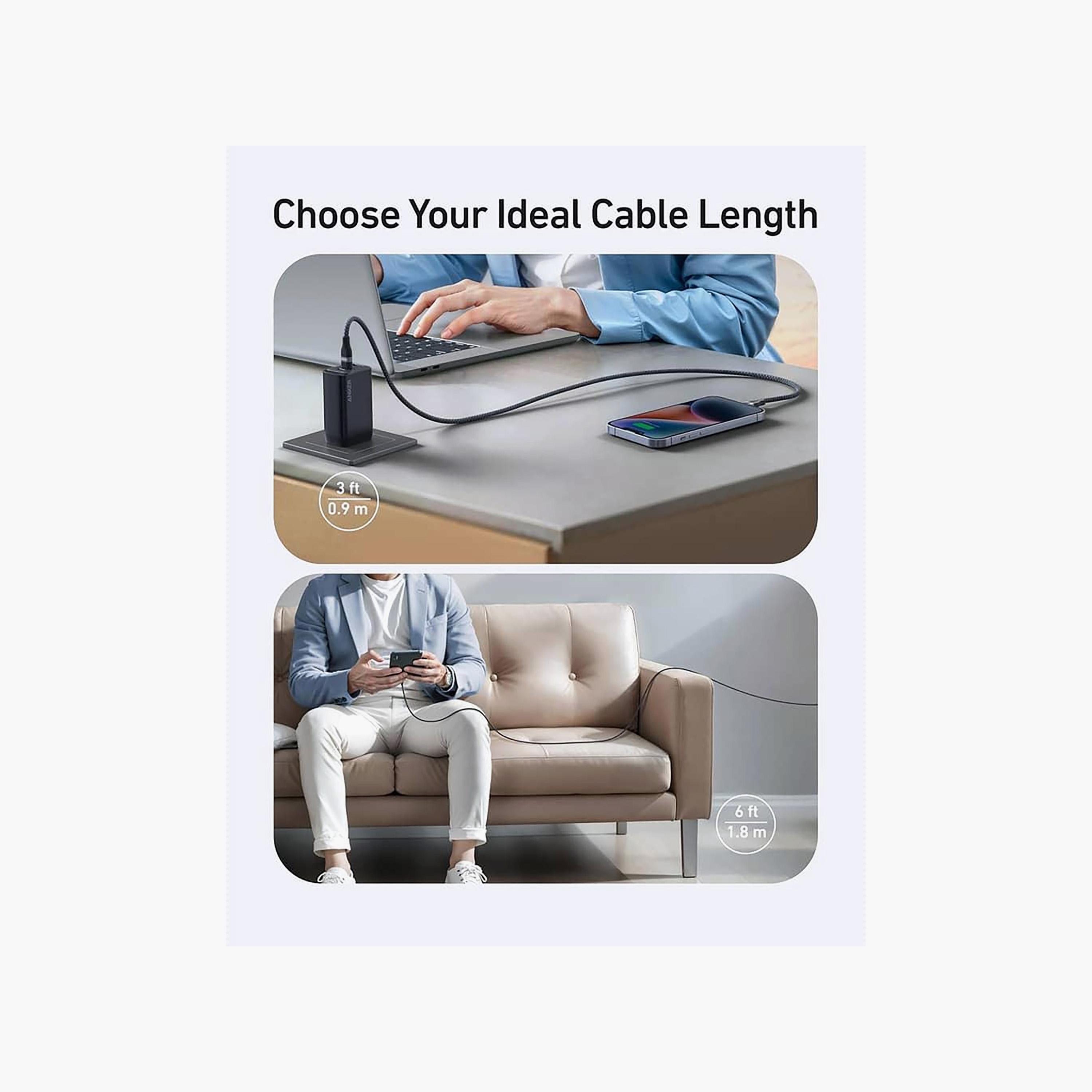 كابل أنكر من USB-C إلى Lightning باللون الأسود | A82B2012-electronics-accessories-mobileaccesories-image-7