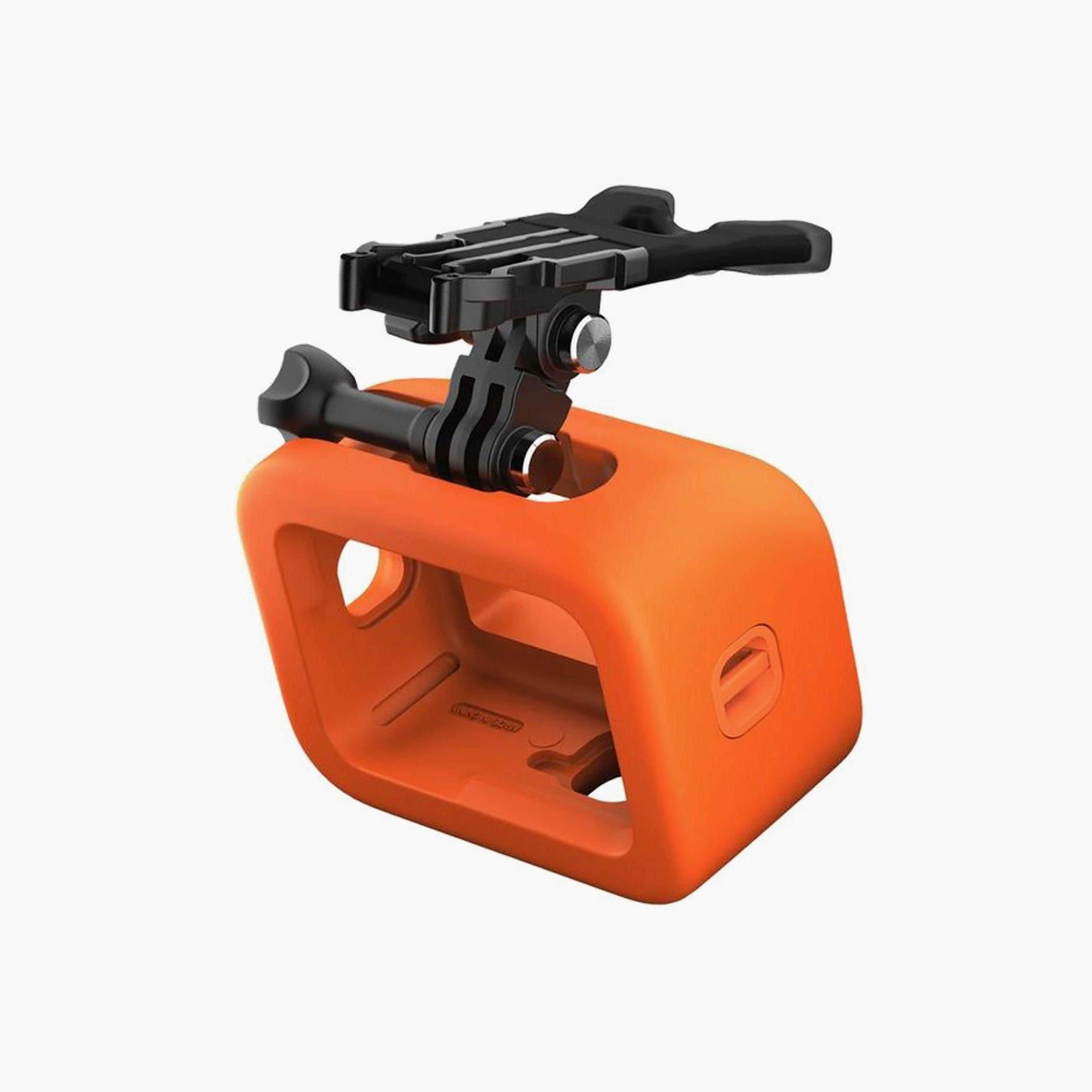 طقم تثبيت بالفم وقطعة طفو لكاميرات جو برو باللون البرتقالي | ASLBM-003-electronics-camera-image-1