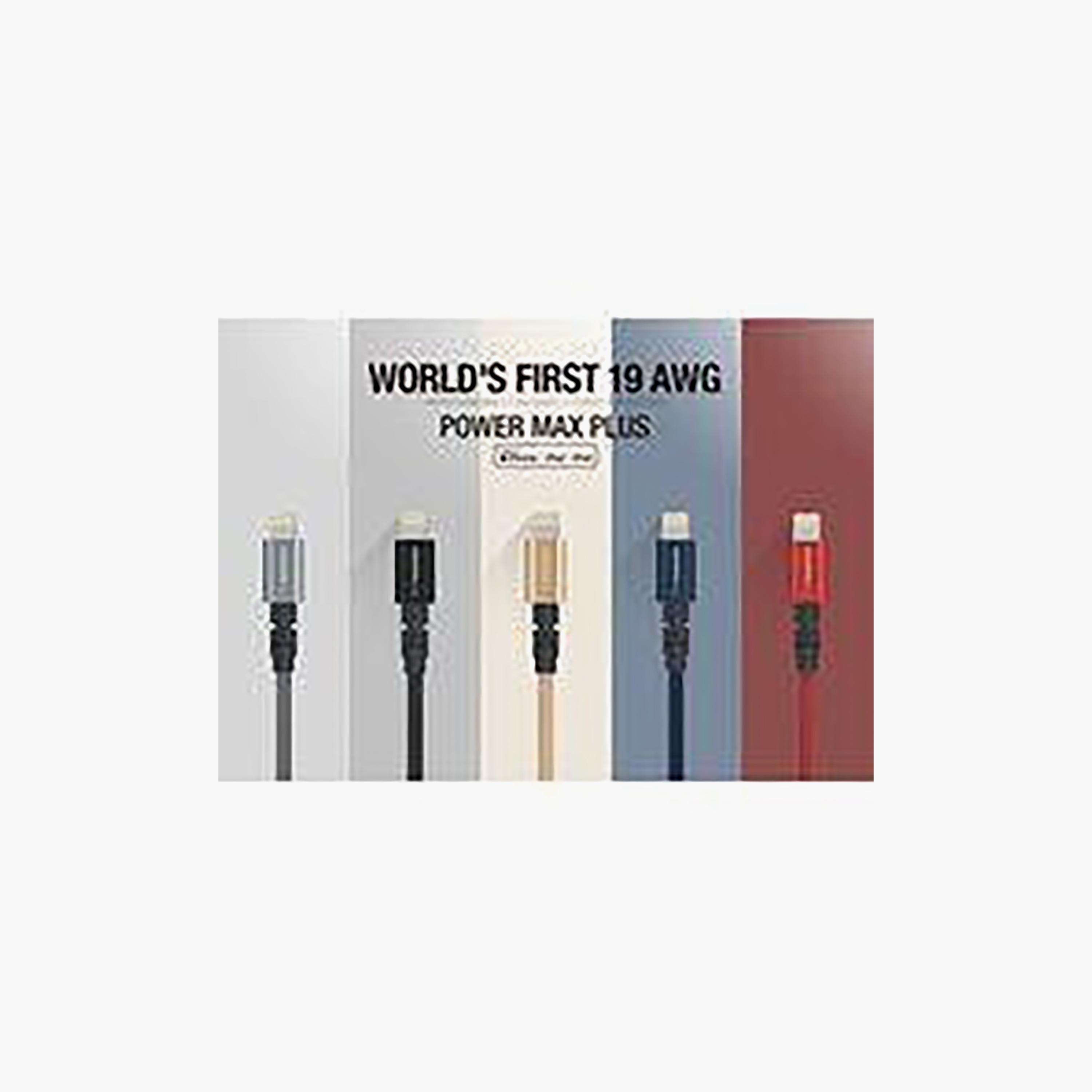 Amazing Thing Powermax Plus 3.2A USB-A to Lightning Cable | ATPMP001MBK-electronics-accessories-mobileaccesories-image-3