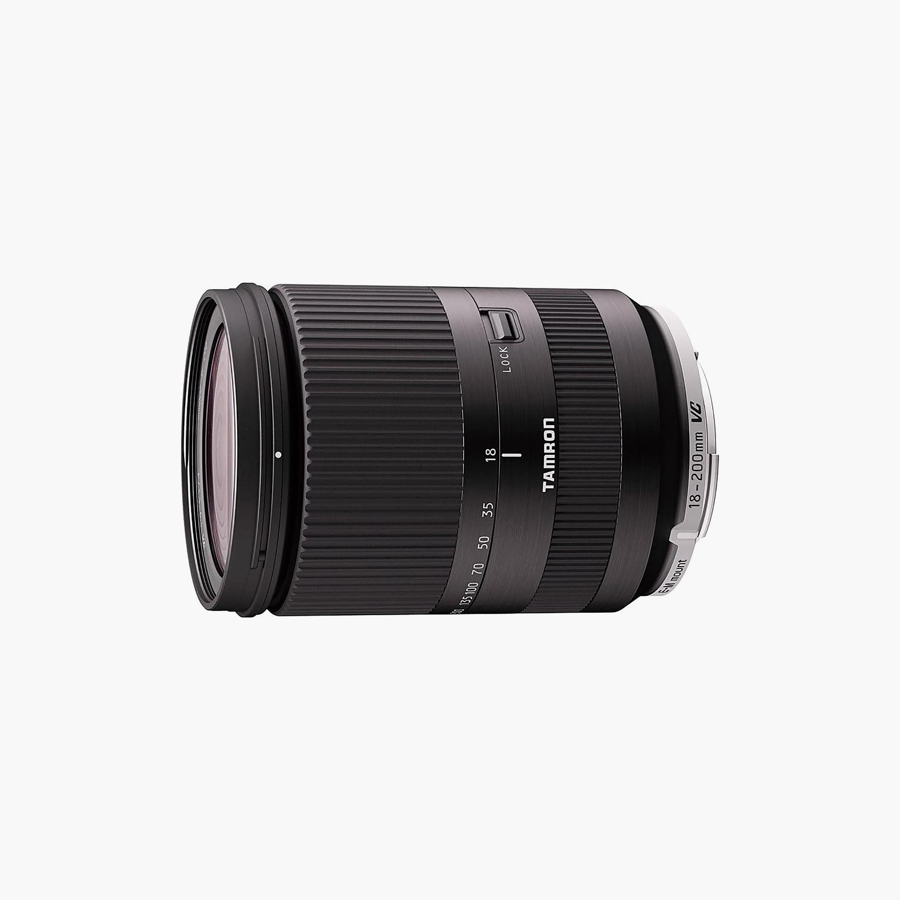 عدسة تامرون 18-200mm f/3.5-6.3 Di III VC لكاميرات كانون EOS M باللون الأسود | B011EM BLACK-electronics-camera-image-2