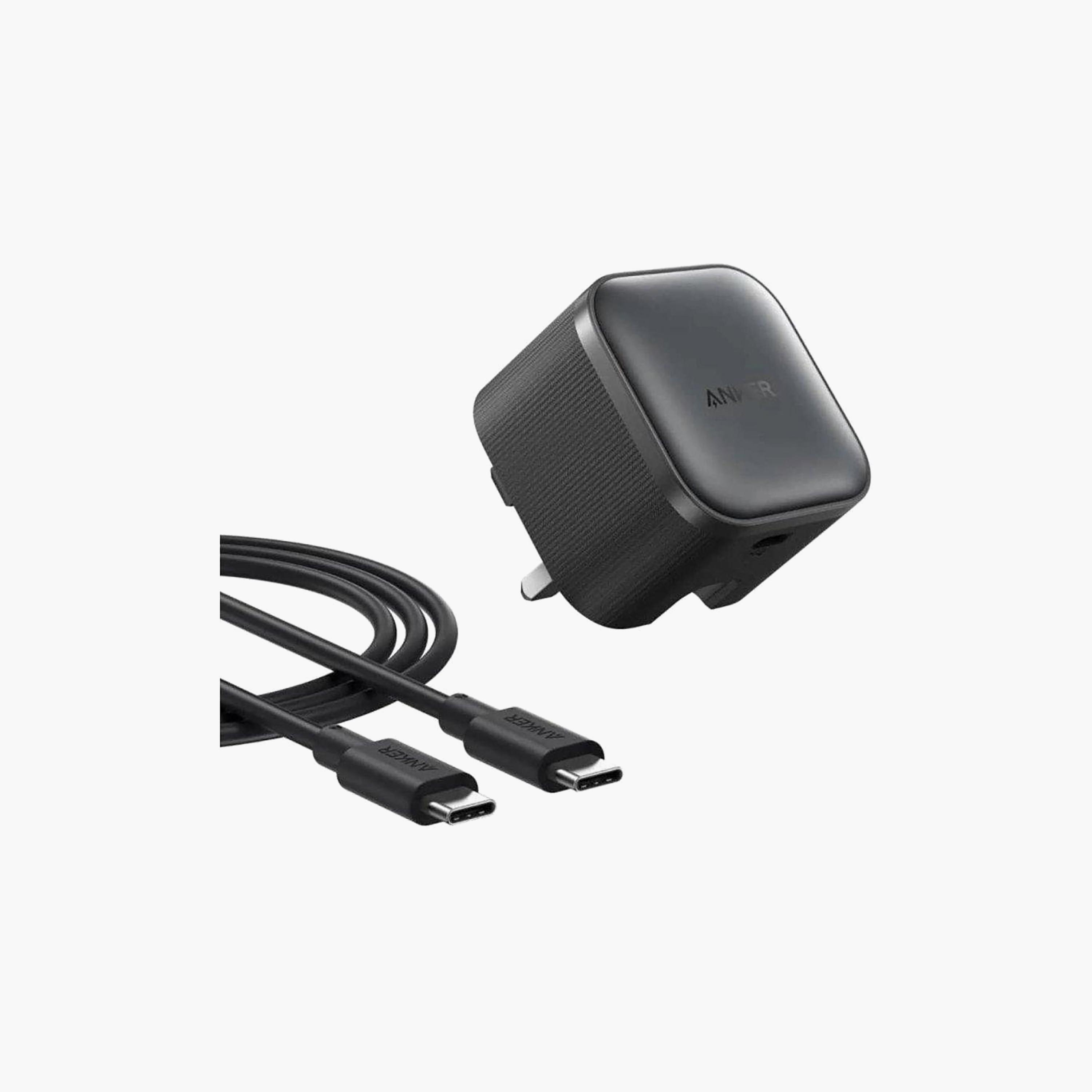Anker Nano Charger with USB-C Cable Black | B2692K11-electronics-accessories-mobileaccesories-image-1