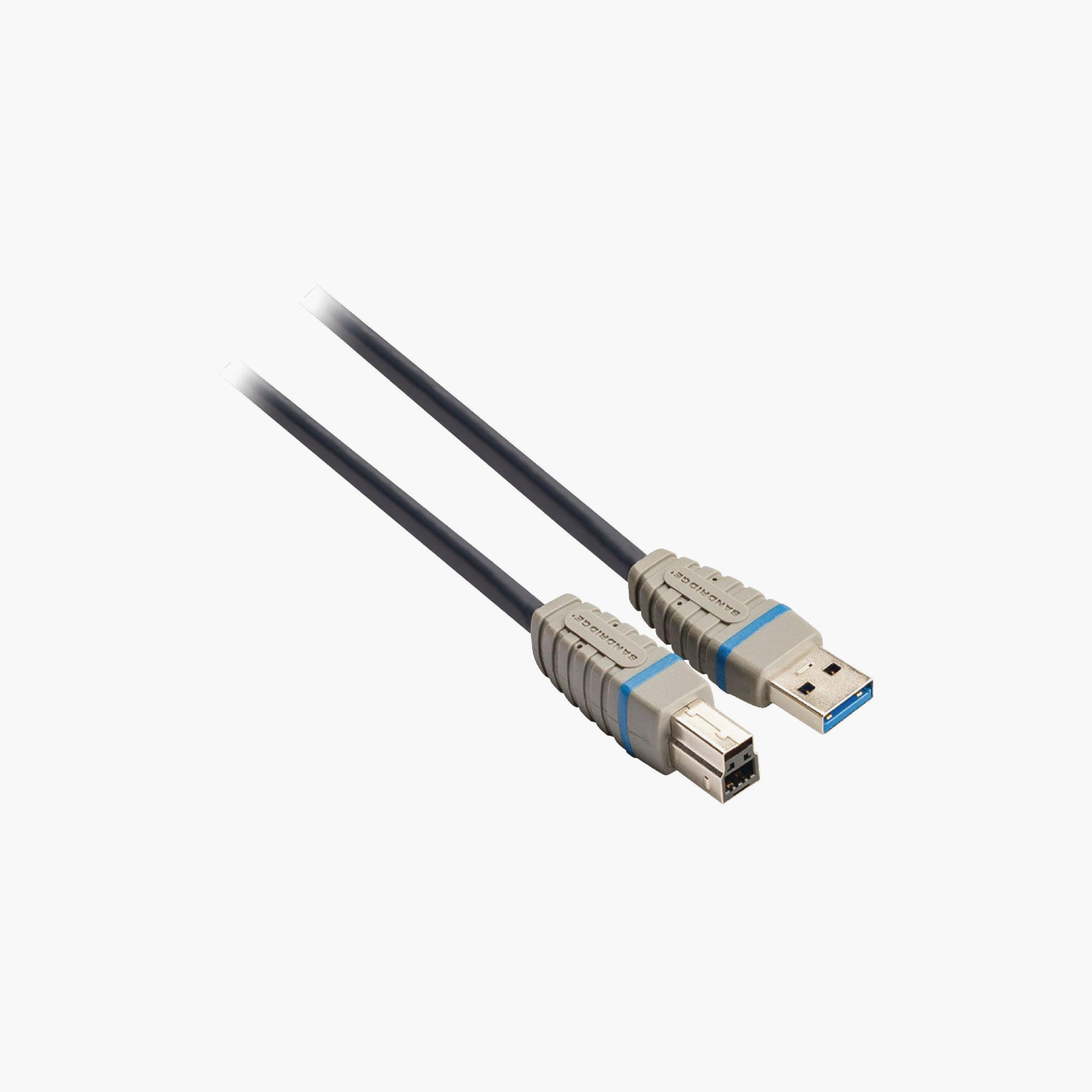 Bandridge USB 3.0 A to B Cable 2m | BCL5102-electronics-accessories-mobileaccesories-image-1