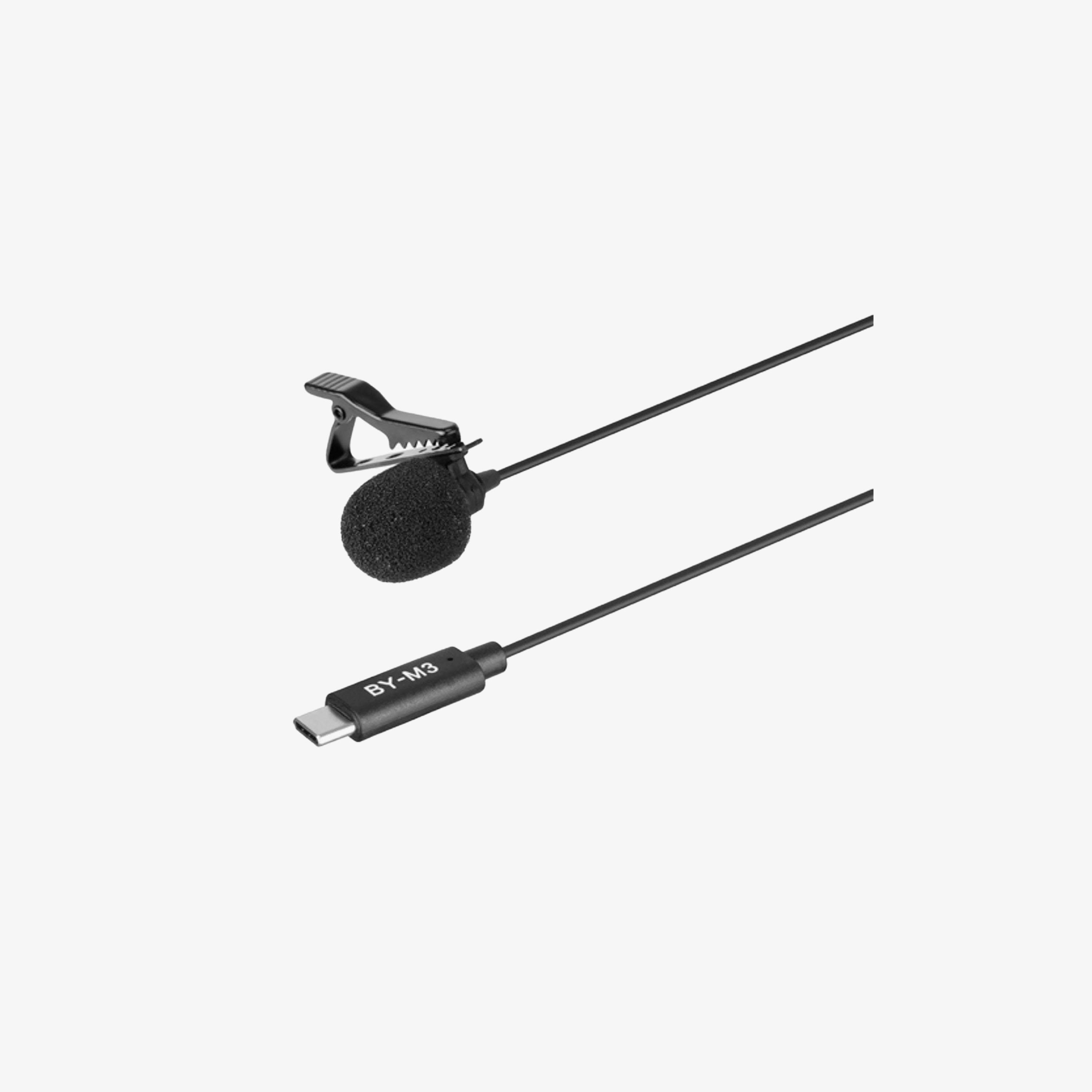 ميكروفون بويا لافالير رقمي (مشبك) | BY- M3-electronics-accessories-computeraccesories-image-3