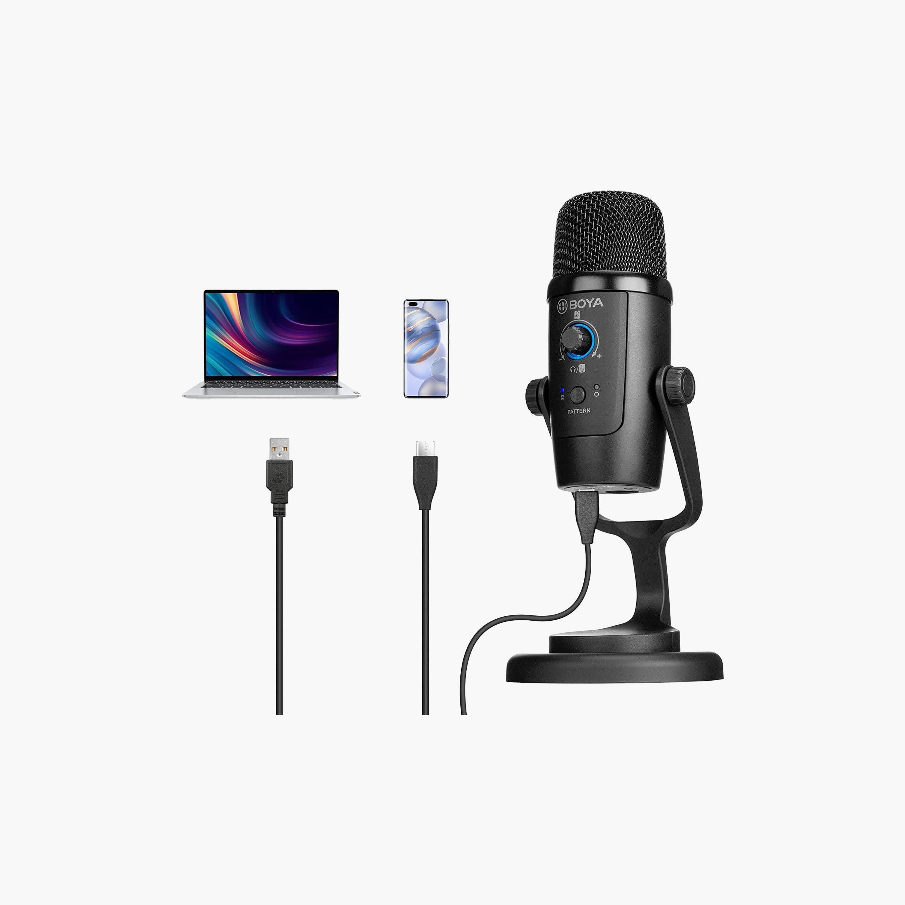 BOYA USB Microphone for Type C Smartphones | BY-PM500-electronics-accessories-computeraccesories-image-1