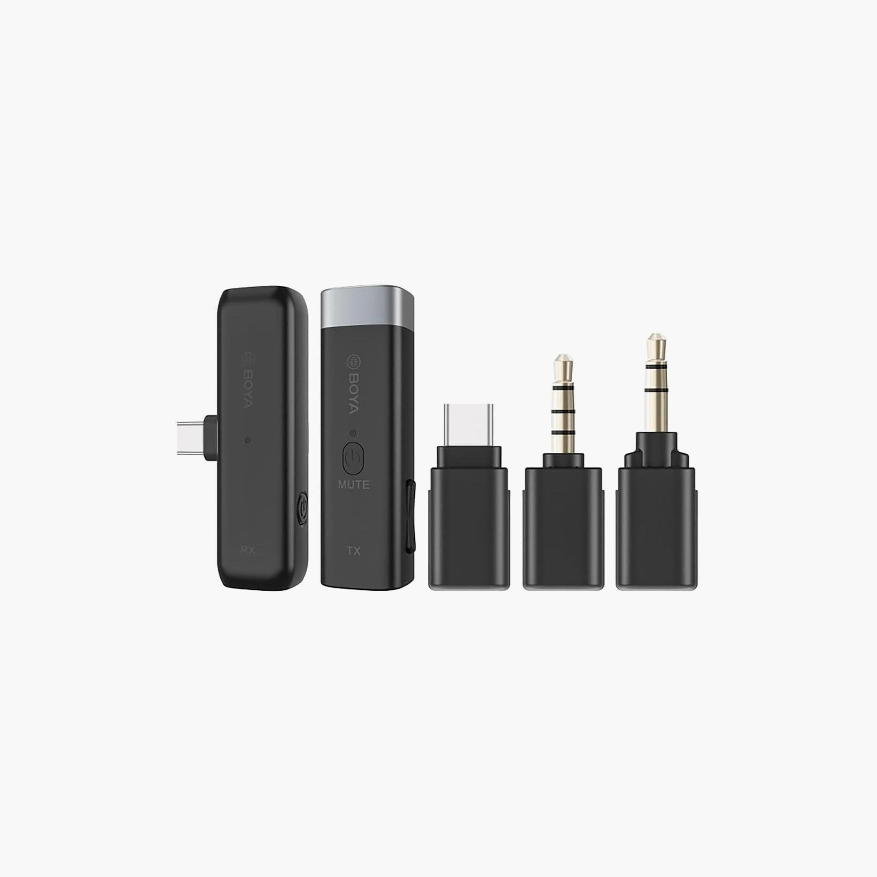 نظام ميكروفون لاسلكي رقمي بالكامل لأجهزة أندرويد من بويا | BY-WM3U-electronics-accessories-computeraccesories-image-1