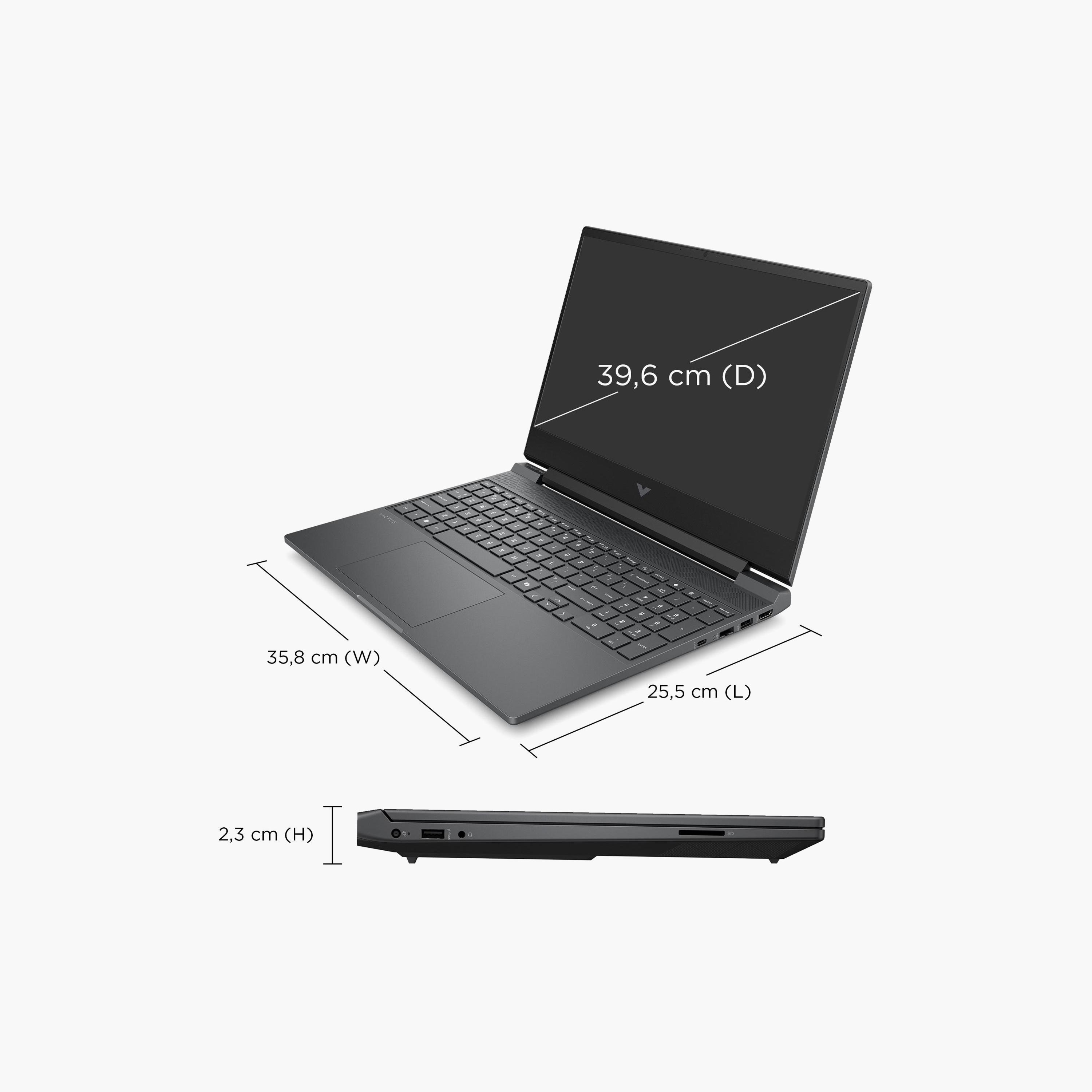 HP Victus 15.6" FHD AMD Ryzen 7 7445H 16GB RAM 512GB SSD RTX 3050 4GB Win11H Mica Silver | BZ6B5EA-electronics-laptops-image-3