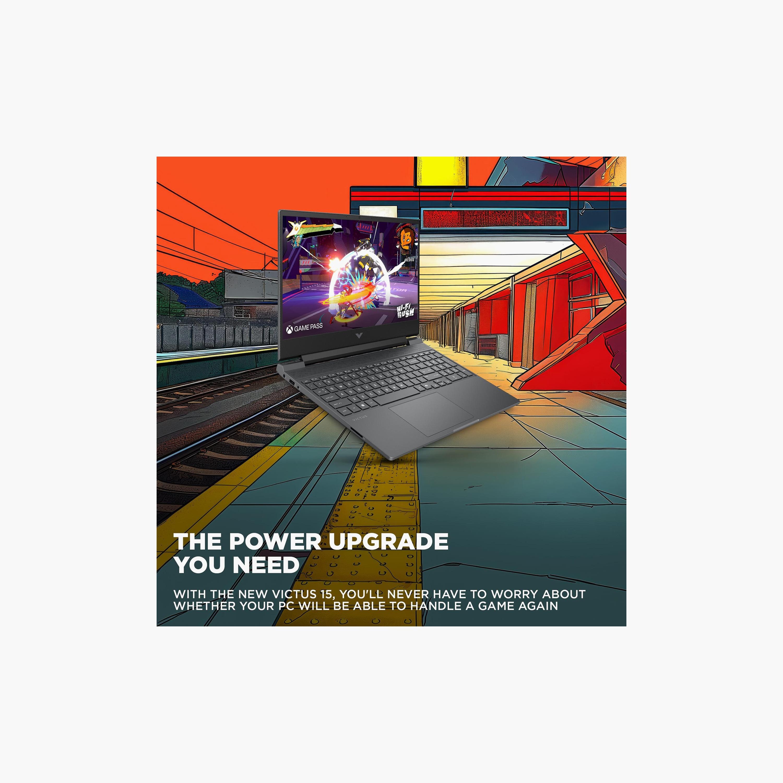 HP Victus 15.6" FHD AMD Ryzen 7 7445H 16GB RAM 512GB SSD RTX 3050 4GB Win11H Mica Silver | BZ6B5EA-electronics-laptops-image-8