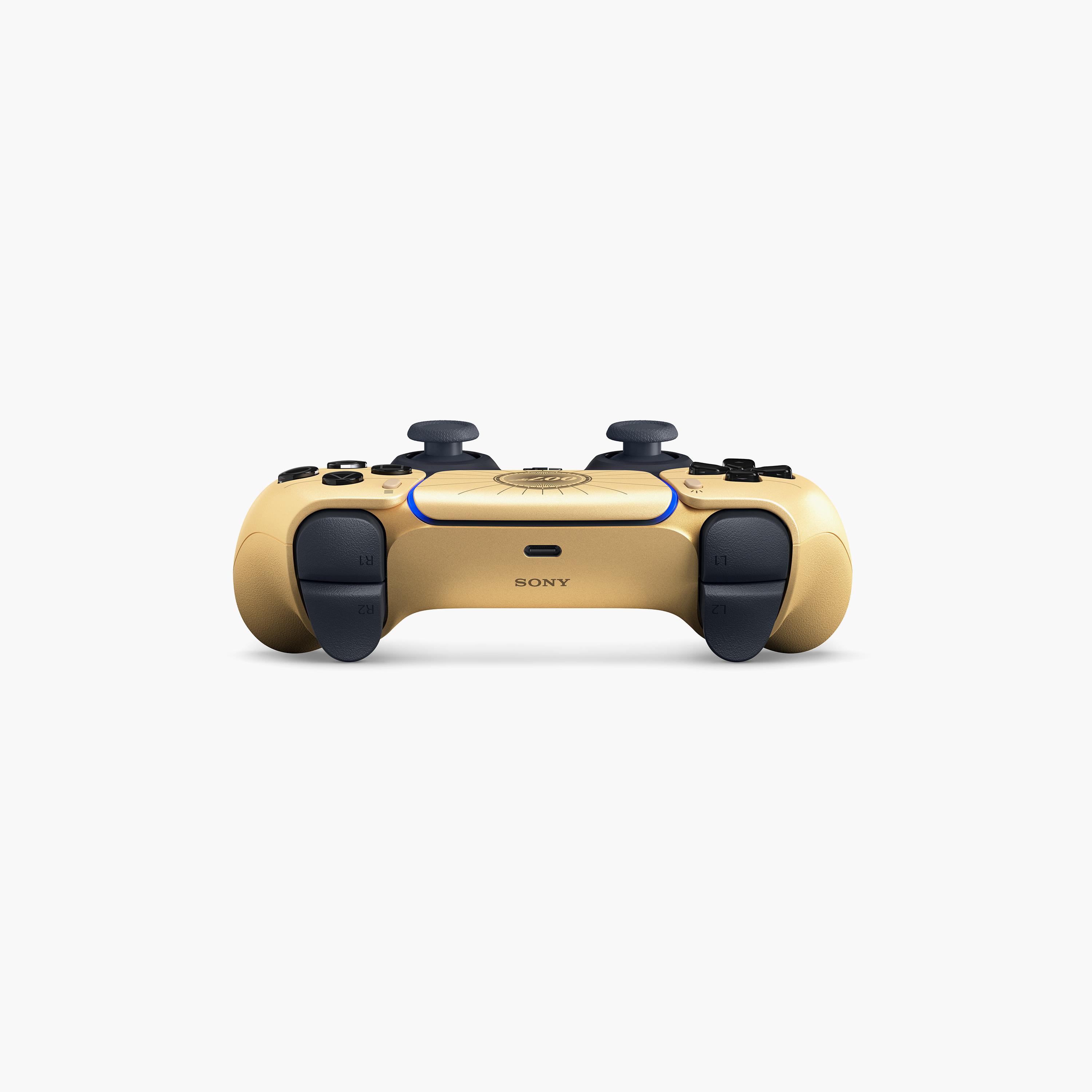 يد تحكم لاسلكية دوال سينس لجهاز PS5 إصدار 007 (فيرست لايت) من سوني | CFIZCT2WZFX007-electronics-gamesandconsoles-image-4