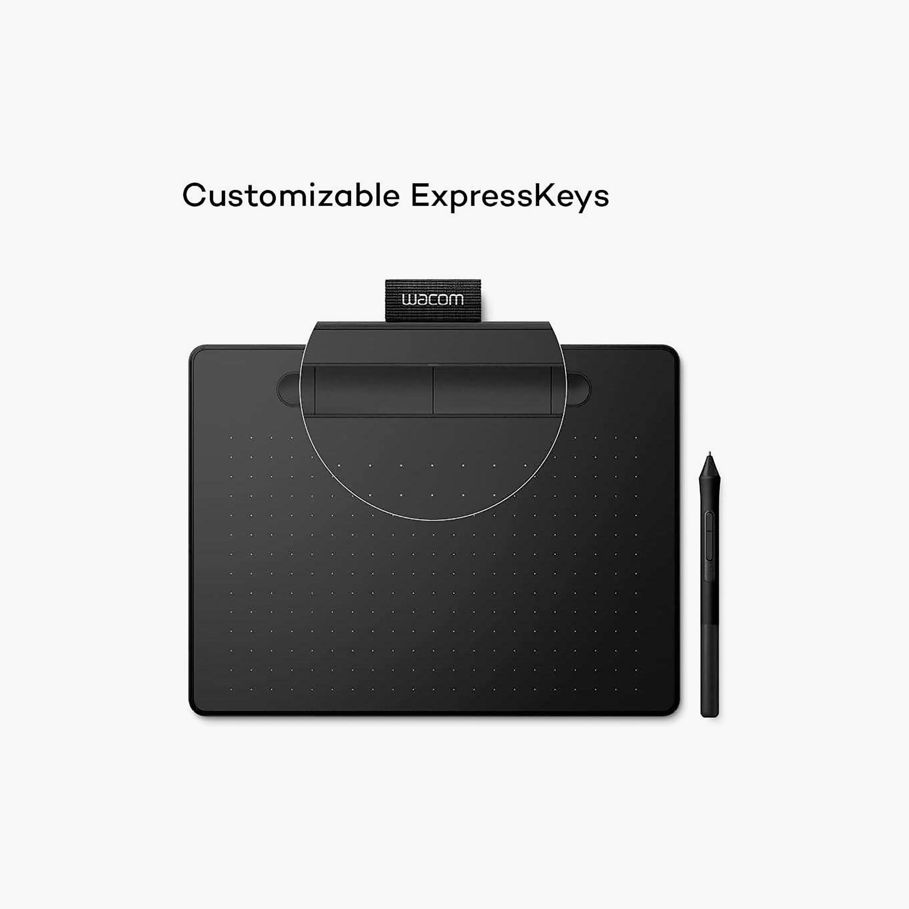 جهاز لوحي للرسم واكوم إنتووس مقاس متوسط باللون الأسود | CTL-6100K-B-electronics-accessories-mobileaccesories-image-6