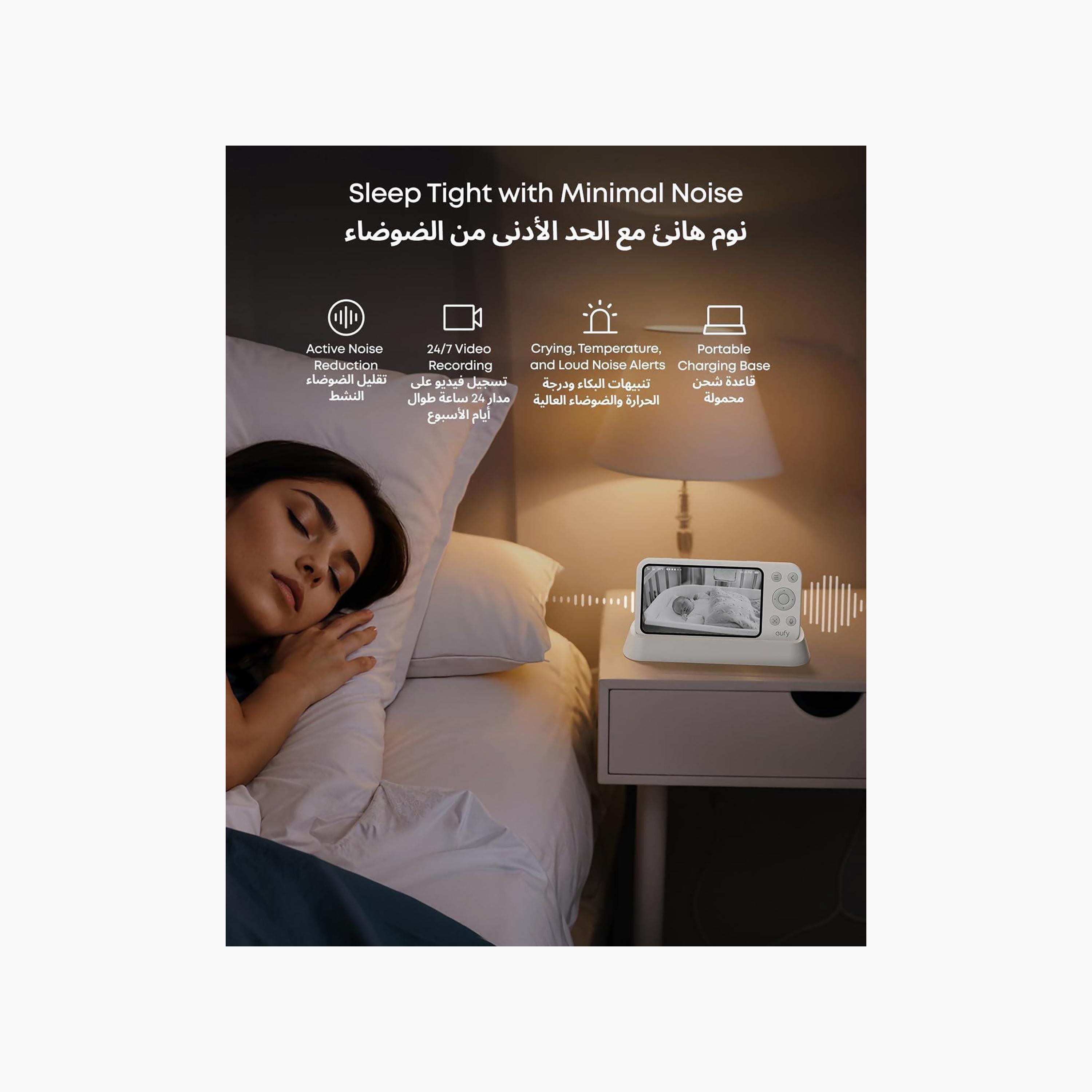 Eufy Baby Monitor E21 White | E8354221-electronics-camera-image-2