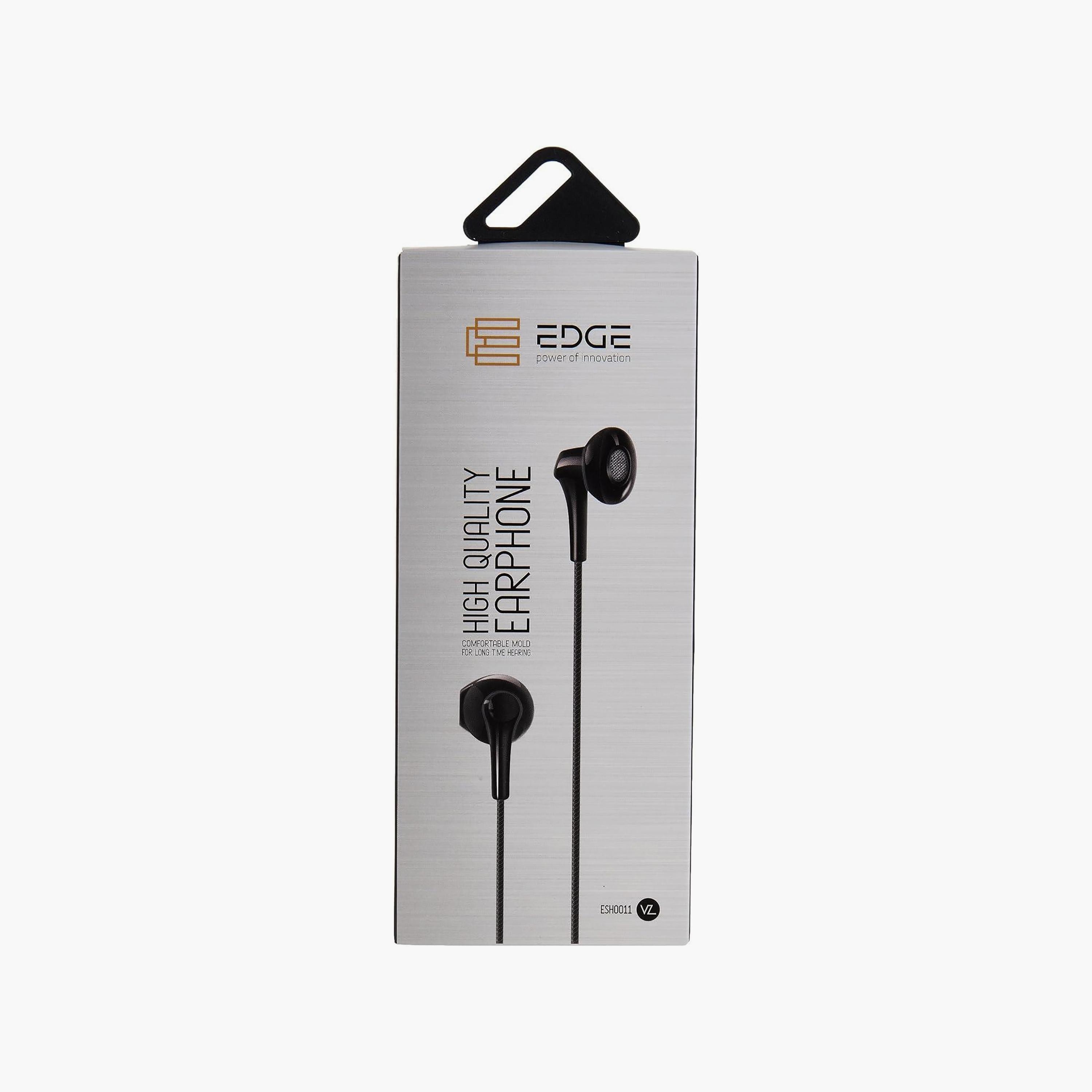 Edge Stereo Earphone with 3.5 mm Connector Black | EHS0011-electronics-headphonesandearphones-image-3