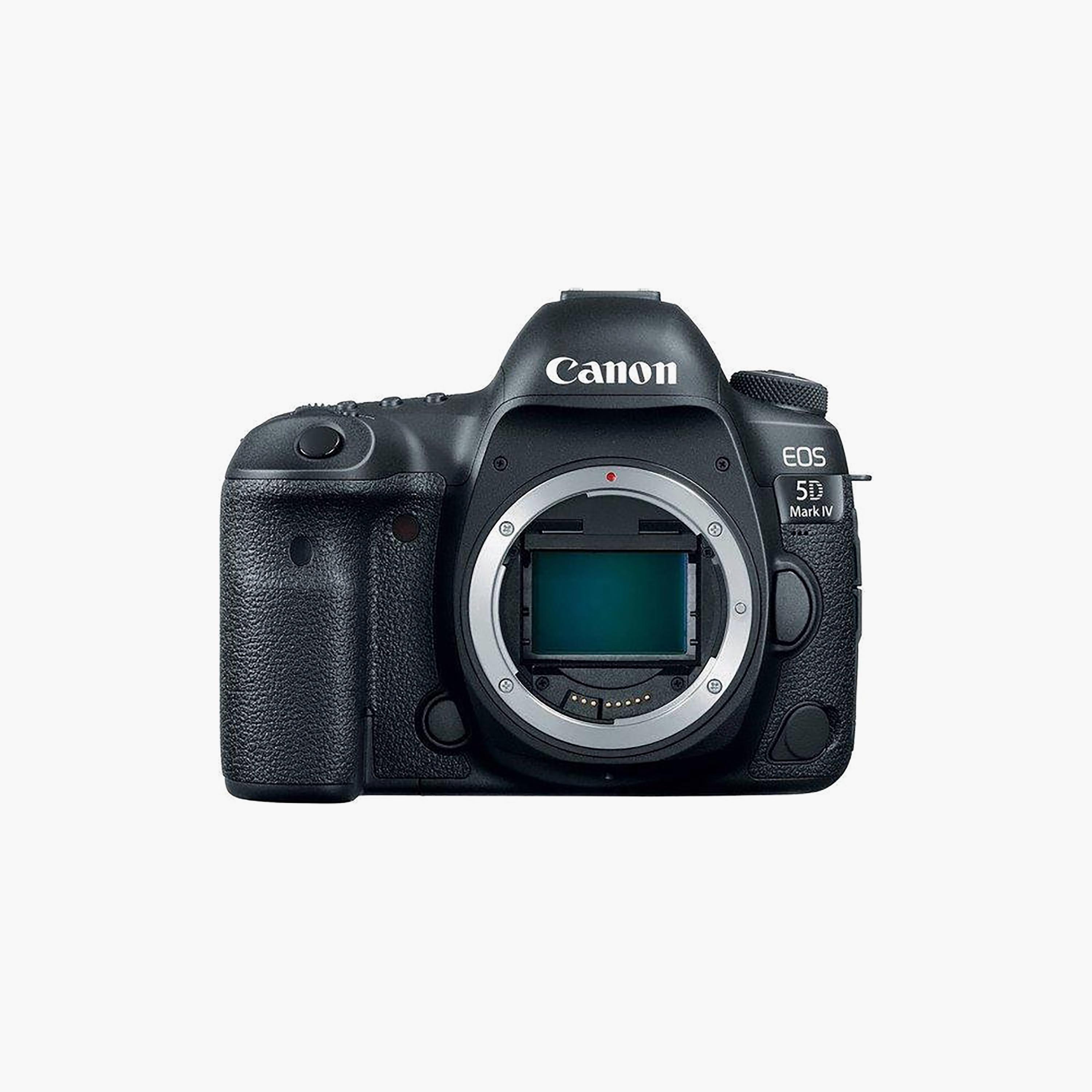 كاميرا كانون EOS 5D Mark IV دي إس إل آر (DSLR) باللون الأسود مع عدسة 24-105 ملم f/4L IS USM-electronics-camera-image-5