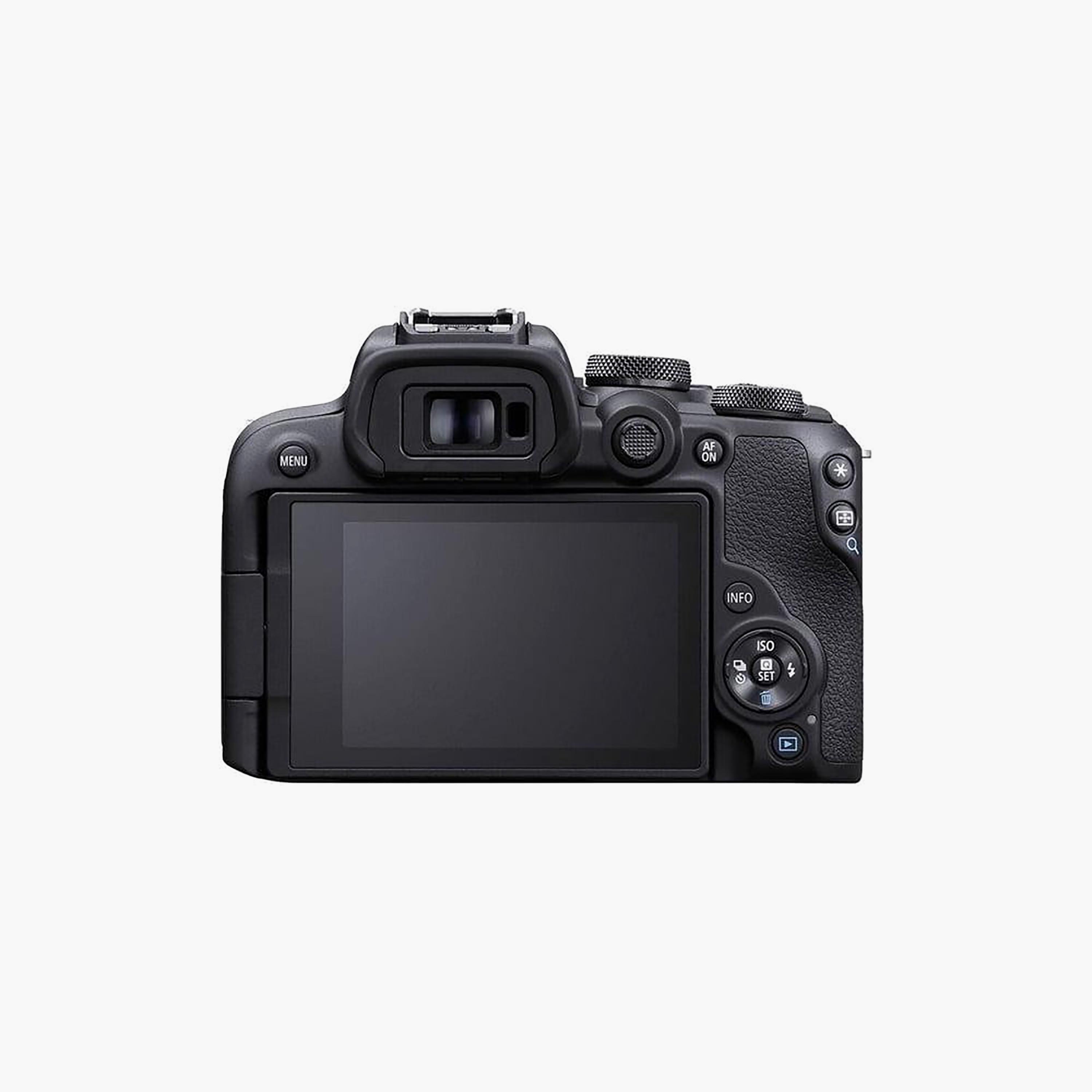 Canon EOS R10 Mirrorless Camera Black RF-S 18-45mm F4.5-6.3 IS STM Lens EF-EOS R Adapter-electronics-camera-image-2