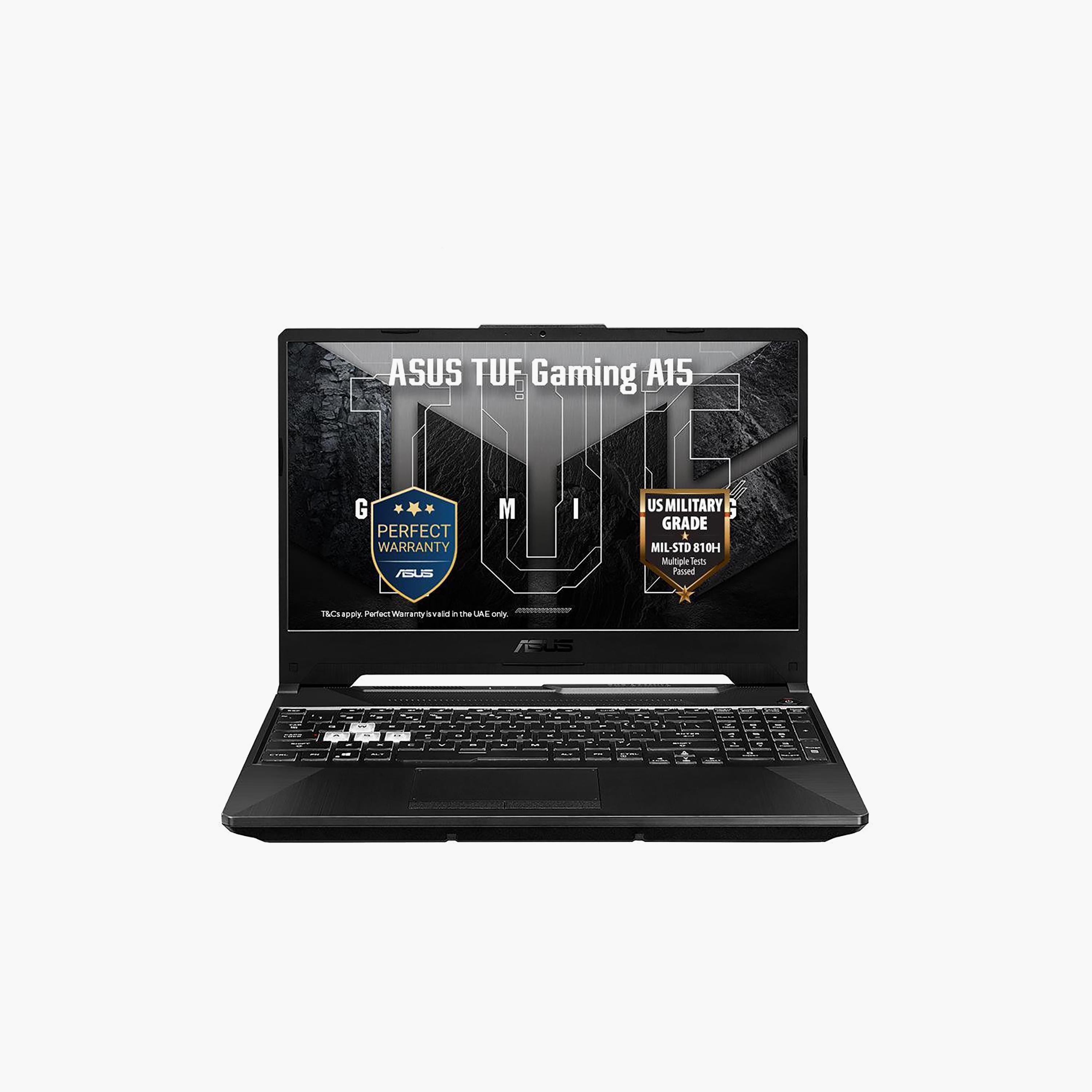 Asus TUF Gaming A15 Ryzen 7 8845HS 8GB RAM 512GB SSD RTX 3050 4GB Win11H Black | FA506NCG-HN347W-electronics-laptops-image-1