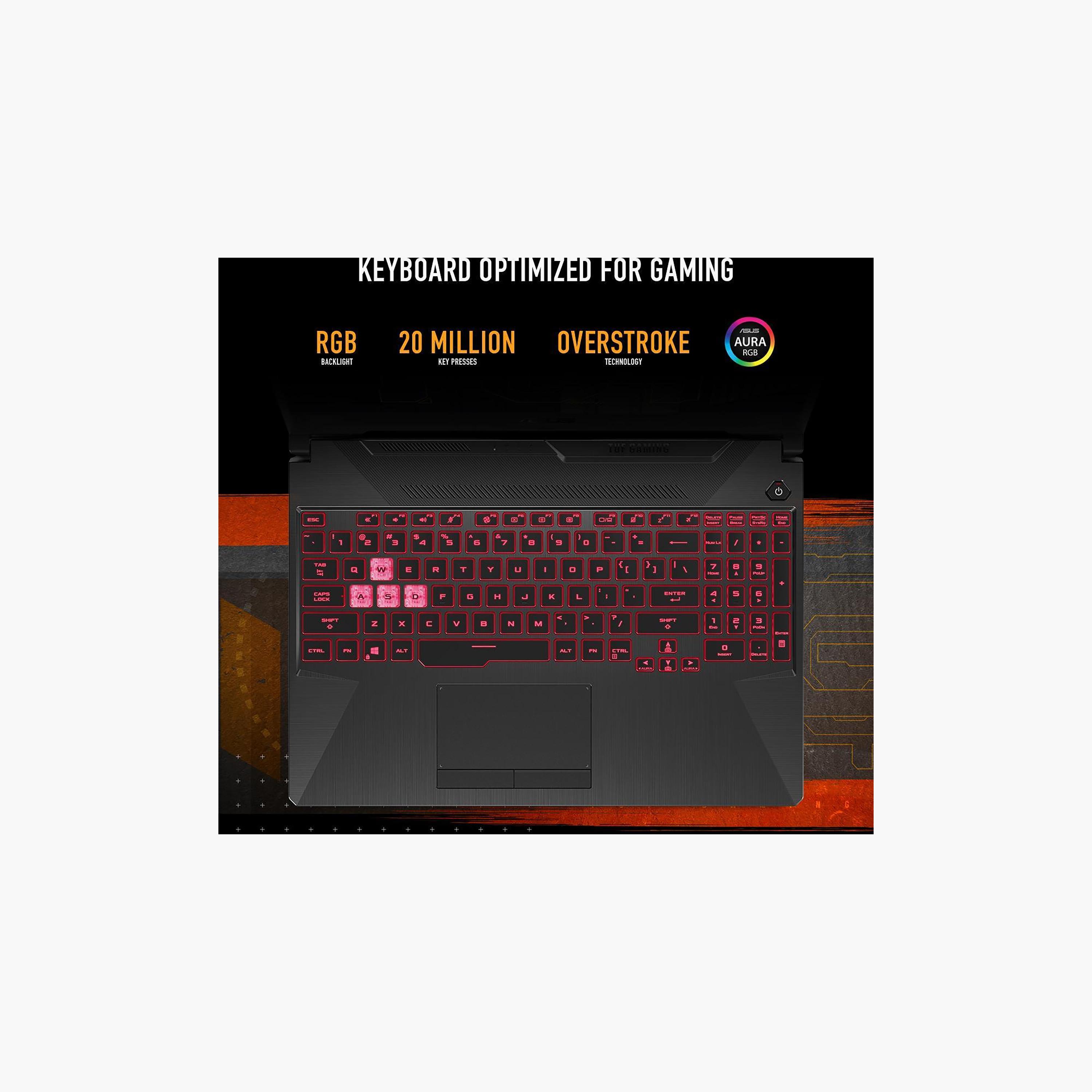 Asus TUF Gaming A15 Ryzen 7 8845HS 8GB RAM 512GB SSD RTX 3050 4GB Win11H Black | FA506NCG-HN347W-electronics-laptops-image-7