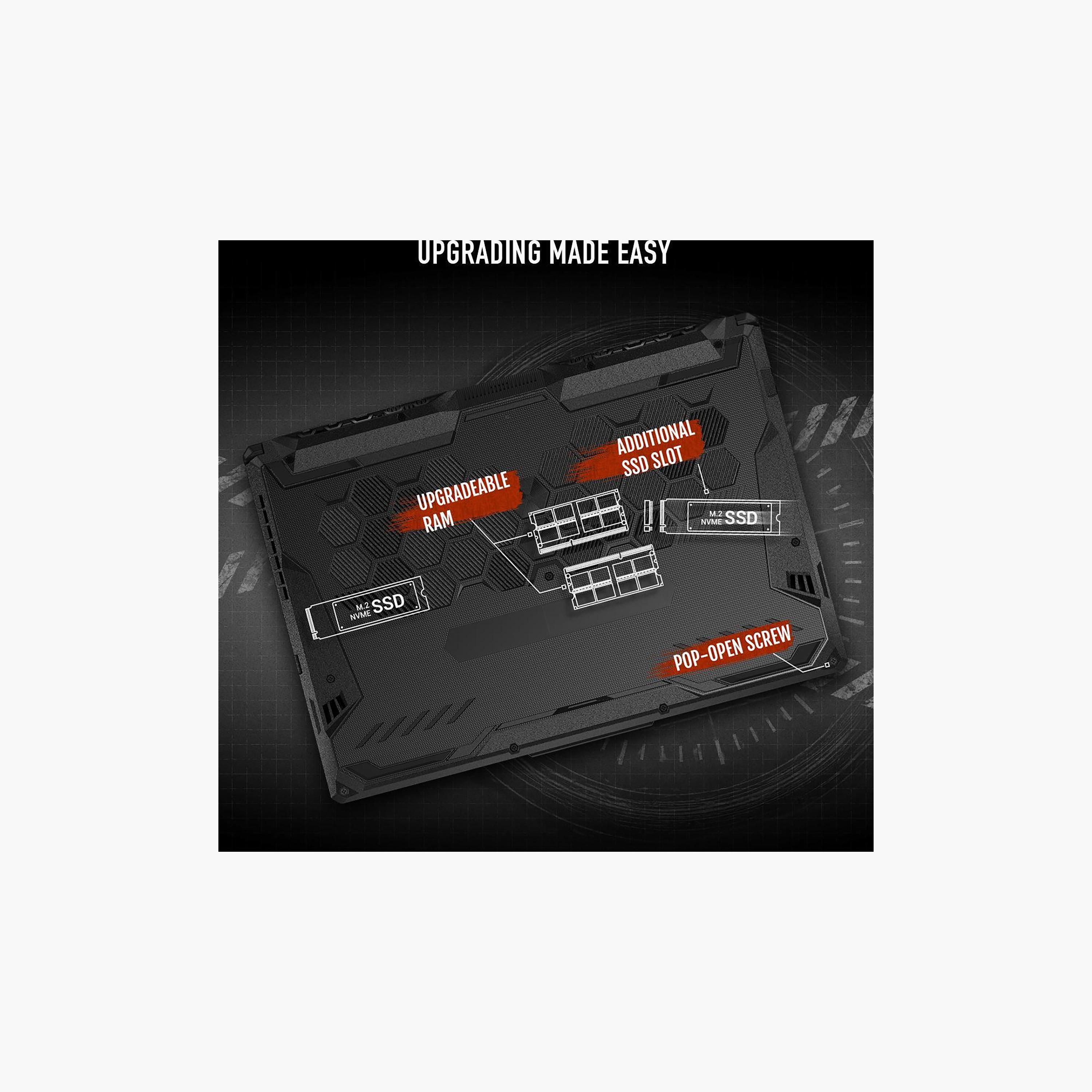 Asus TUF Gaming A15 Ryzen 7 8845HS 8GB RAM 512GB SSD RTX 3050 4GB Win11H Black | FA506NCG-HN347W-electronics-laptops-image-8