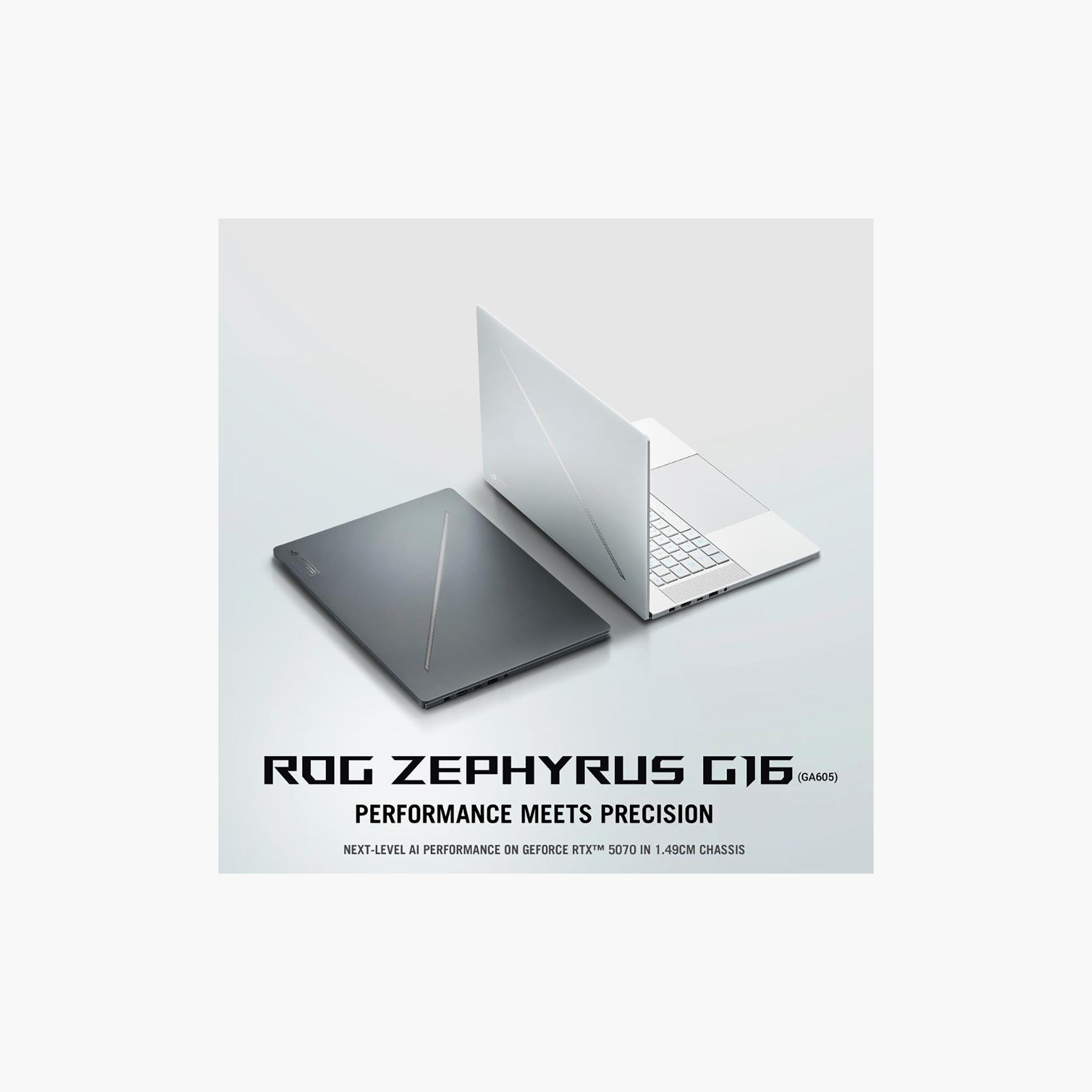 Asus ROG Zephyrus G16 Laptop 2025 Ryzen AI 7 350 16 OLED 2TB SSD 32GB RTX 5070 | GA605KP-AI-OLED322W-electronics-laptops-image-2
