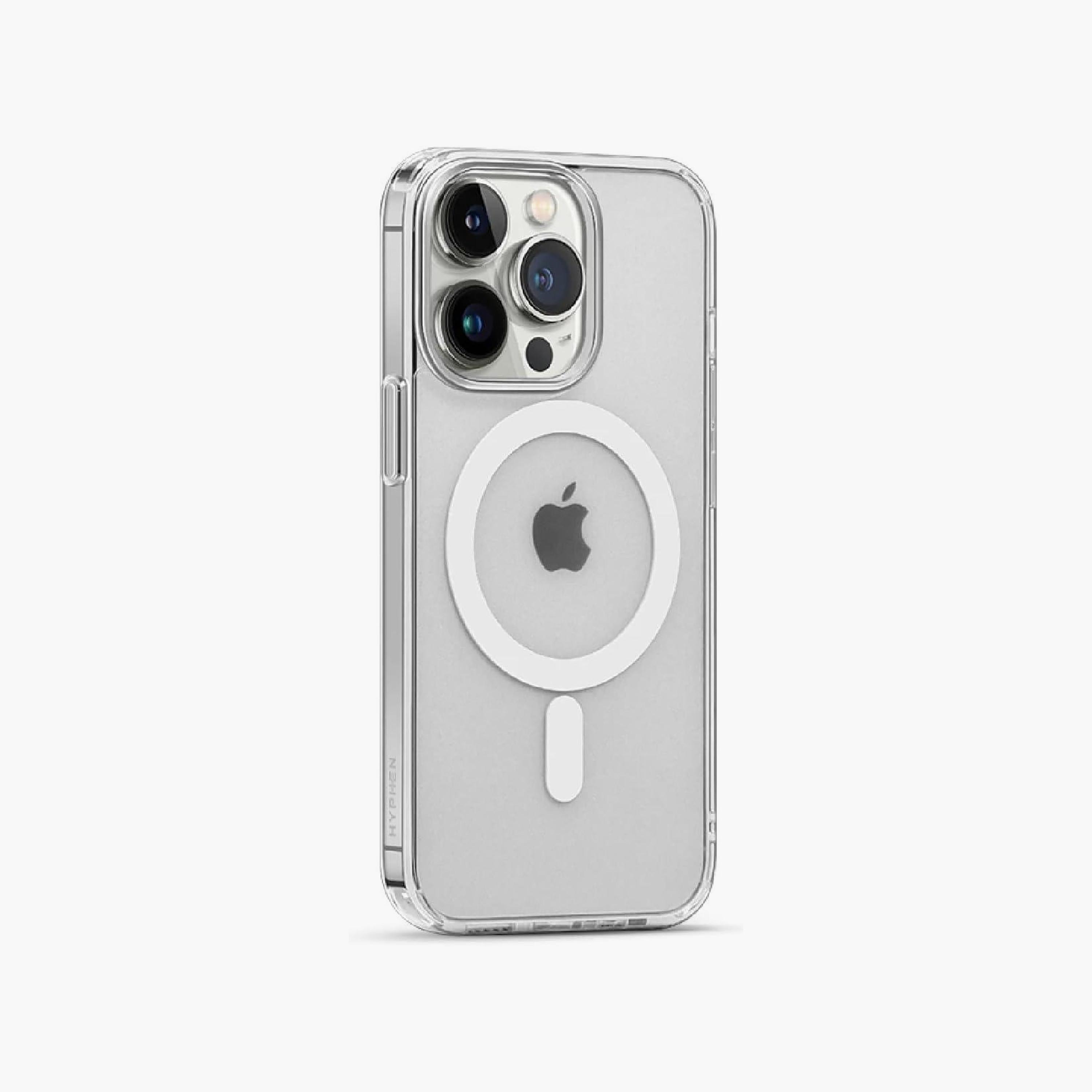 Hyphen LUCD TPU Crystal Case for iPhone 15 Pro 6.1-inch MagSafe Anti-Yellowing | HPC-CH15P8122-electronics-accessories-mobileaccesories-image-1