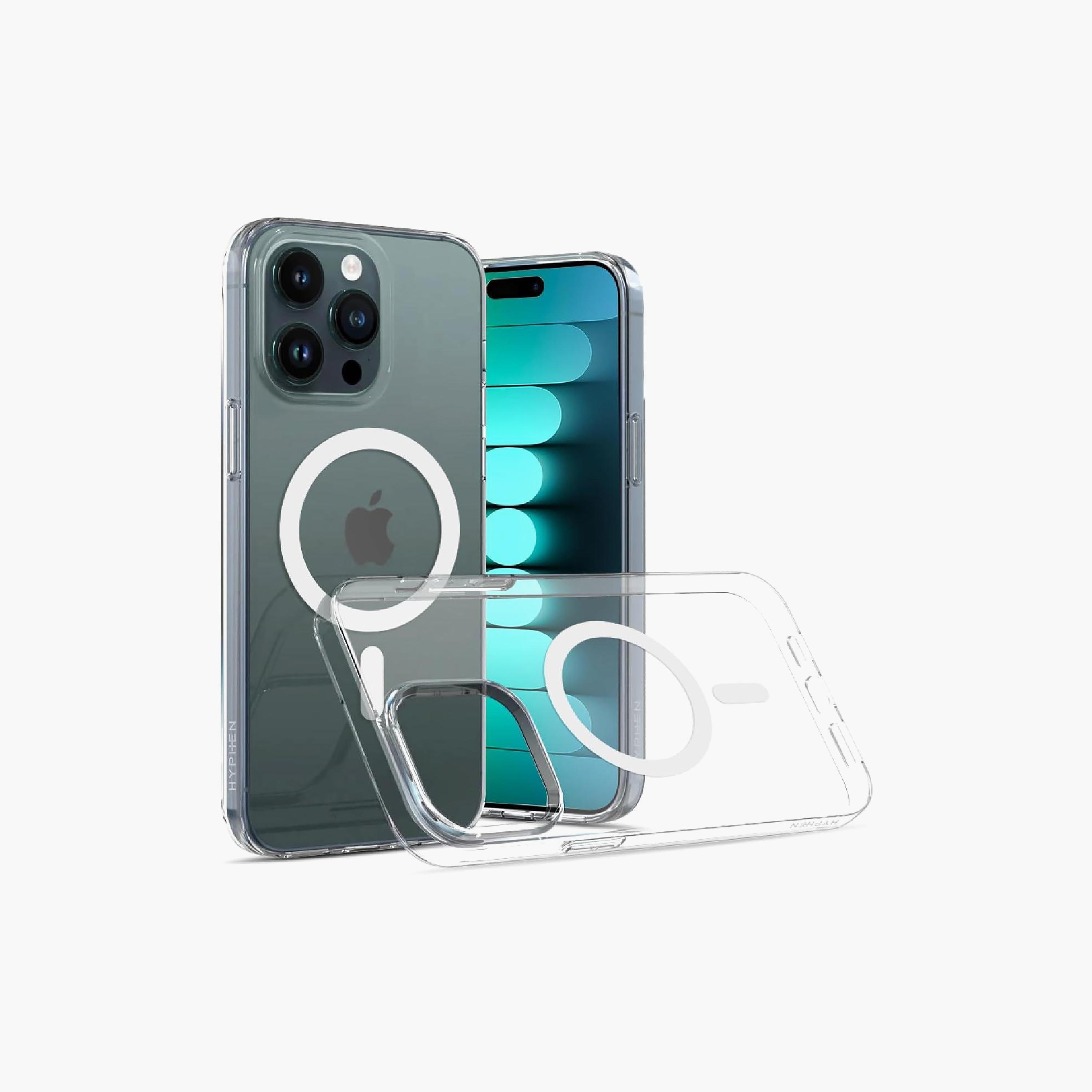 Hyphen LUCD TPU Crystal Case for iPhone 15 Pro 6.1-inch MagSafe Anti-Yellowing | HPC-CH15P8122-electronics-accessories-mobileaccesories-image-2