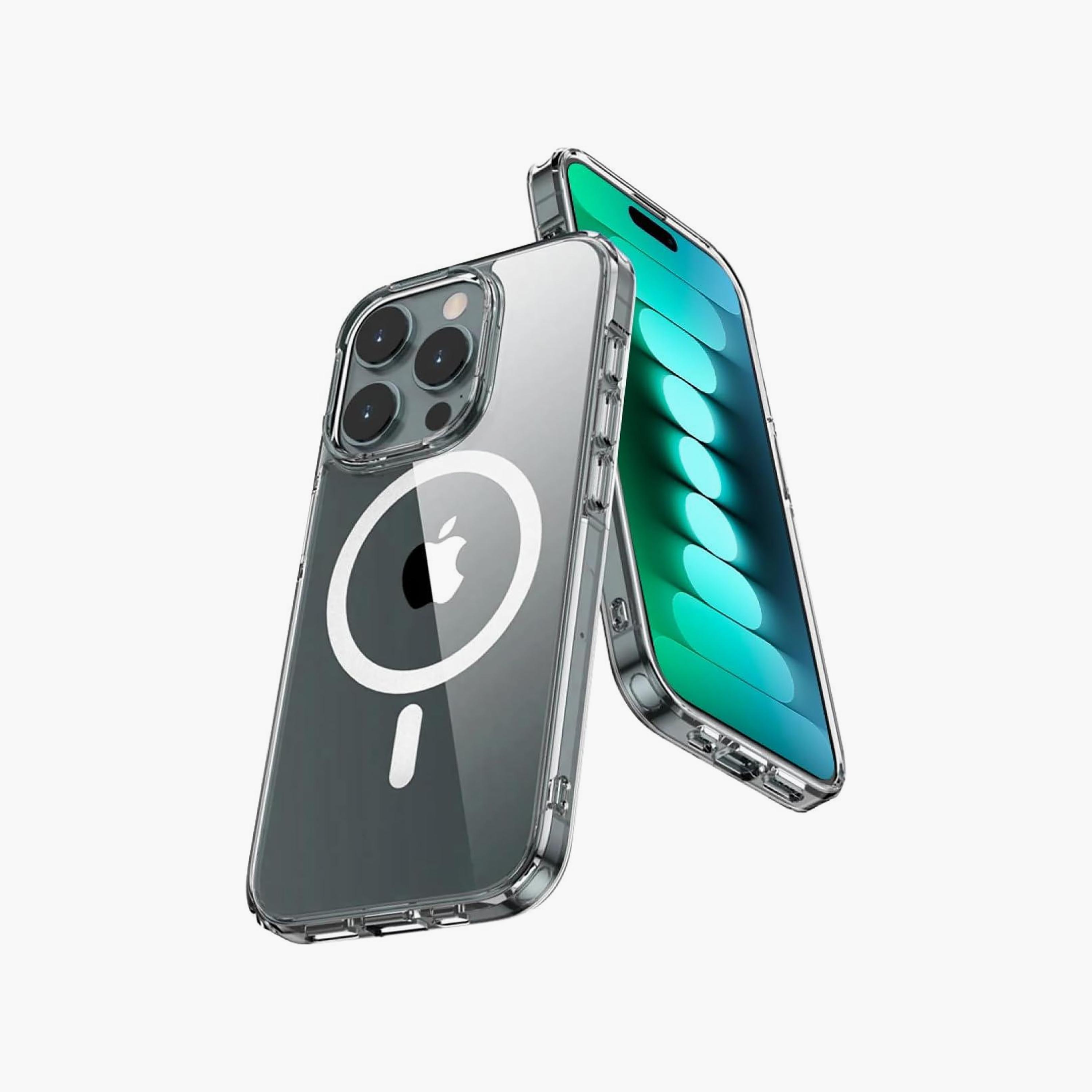 Hyphen LUCD TPU Crystal Case for iPhone 15 Pro 6.1-inch MagSafe Anti-Yellowing | HPC-CH15P8122-electronics-accessories-mobileaccesories-image-3