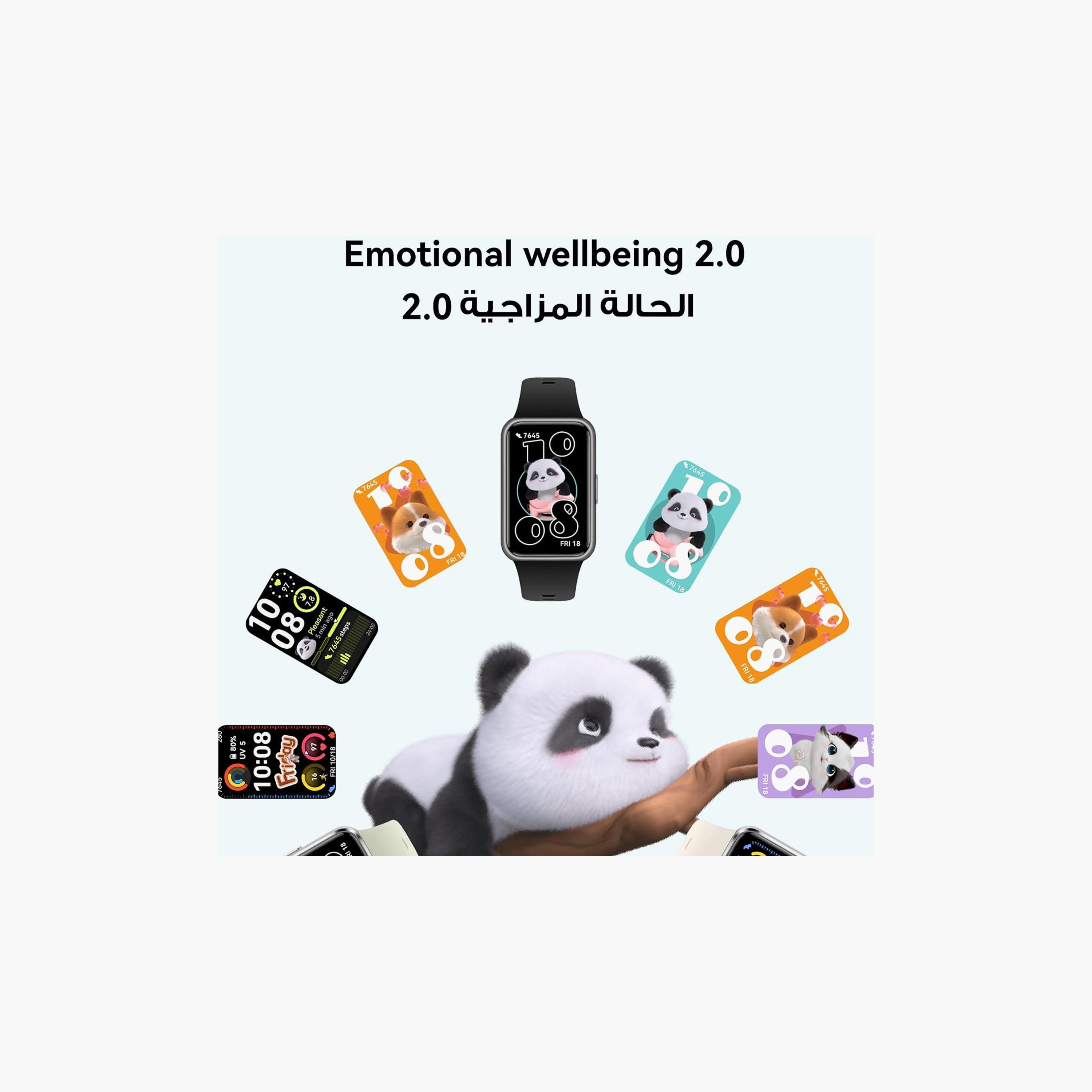 سوار ذكي هواوي باند 11 برو بحزام من الفلوروالاستومر باللون الأزرق | AL15-44P-R3TM-men-watchesandjewellery-watches-image-7