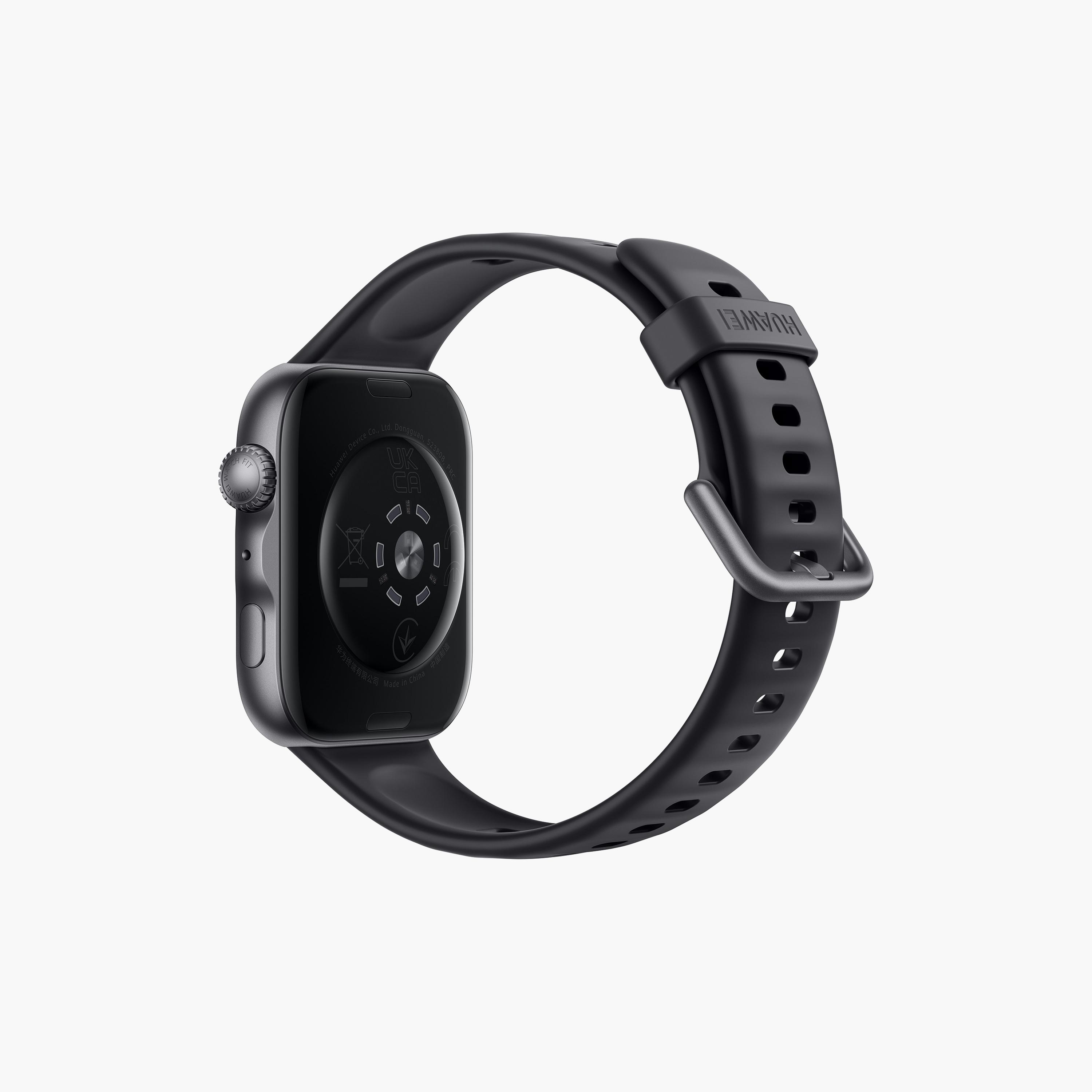 ساعة ذكية هواوي واتش جي تي فيت 5 مع حزام باللون الأسود | HUW-BD-FIT5-BLK-STRAP-men-watchesandjewellery-watches-image-4