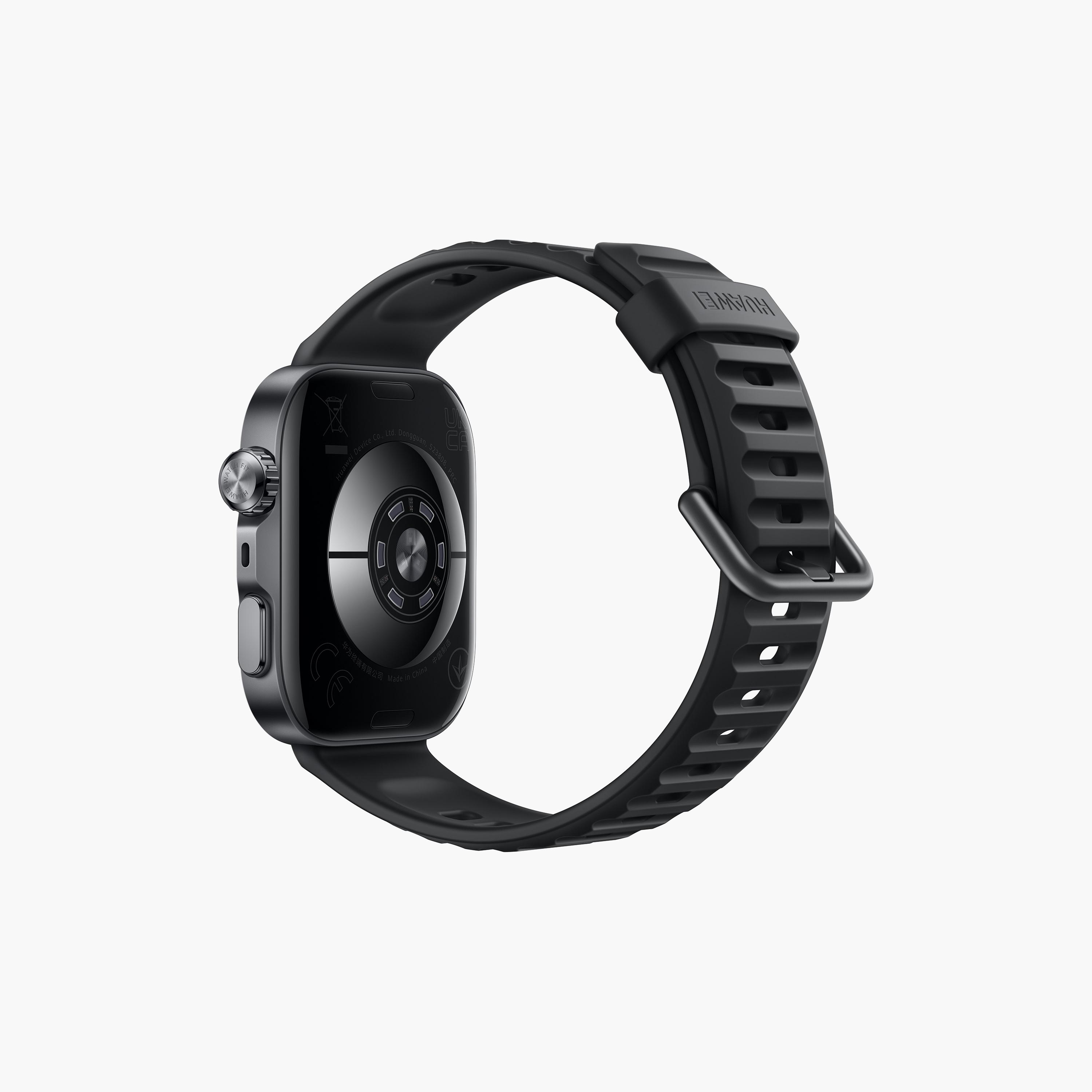 ساعة ذكية هواوي واتش جي تي فيت 5 برو مع حزام باللون الأسود | HUW-BD-FIT5P-BLK-STRAP-men-watchesandjewellery-watches-image-4