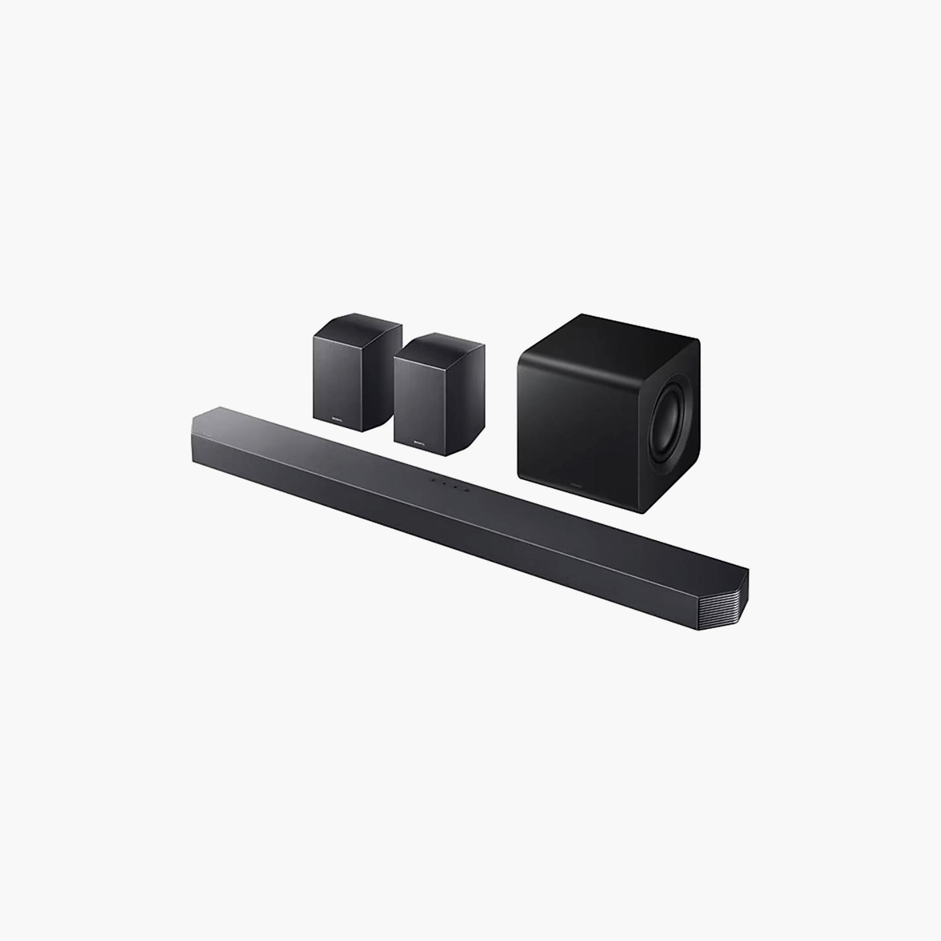 مكبر صوت محيطي (ساوند بار) سامسونج Q930F بتقنية Q-Symphony باللون الأسود | HW-Q930F/ZN-electronics-speakers-image-1