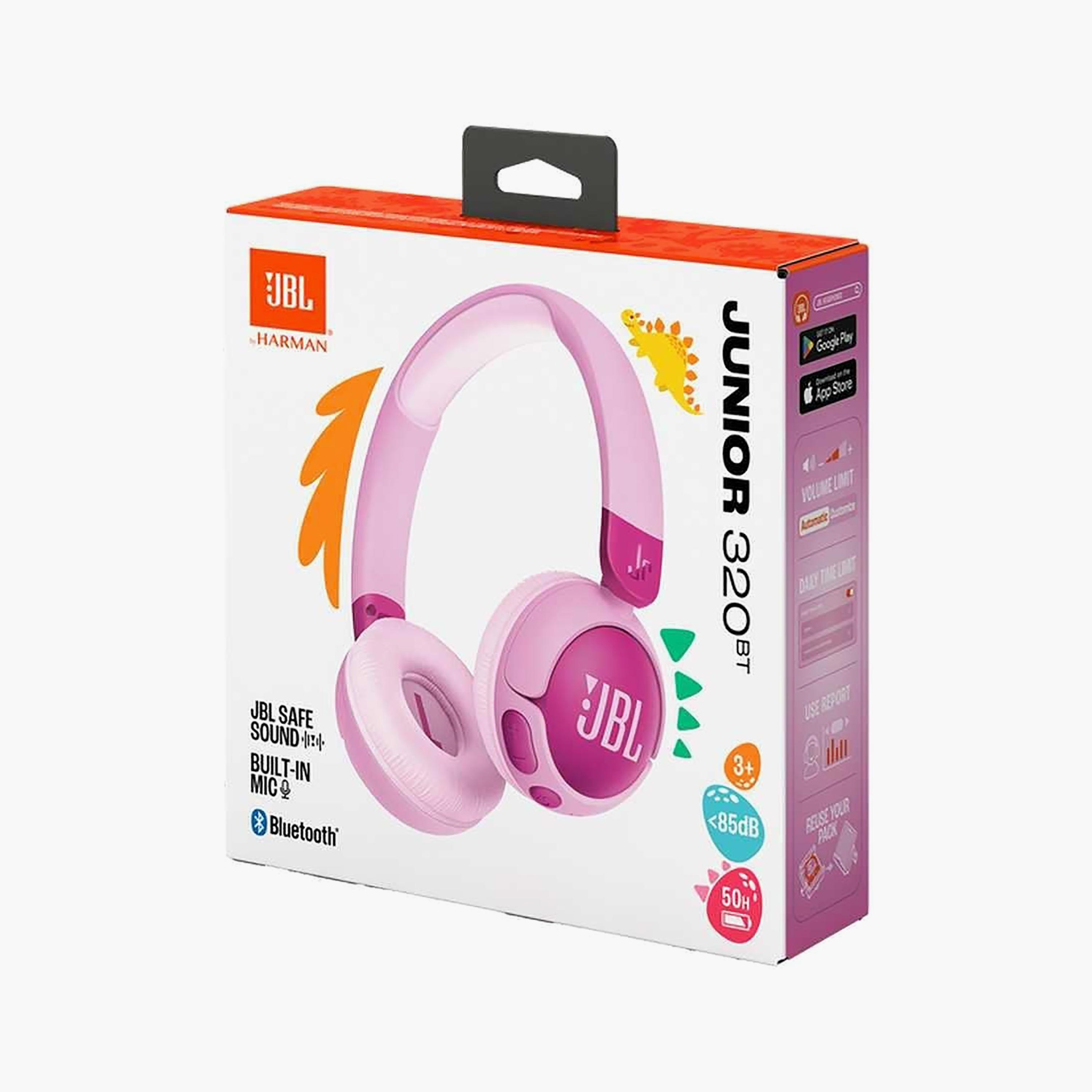 JBL Junior 320BT Wireless On-Ear Kids Headphones Purple | JBLJR320BTPUR-electronics-headphonesandearphones-image-6