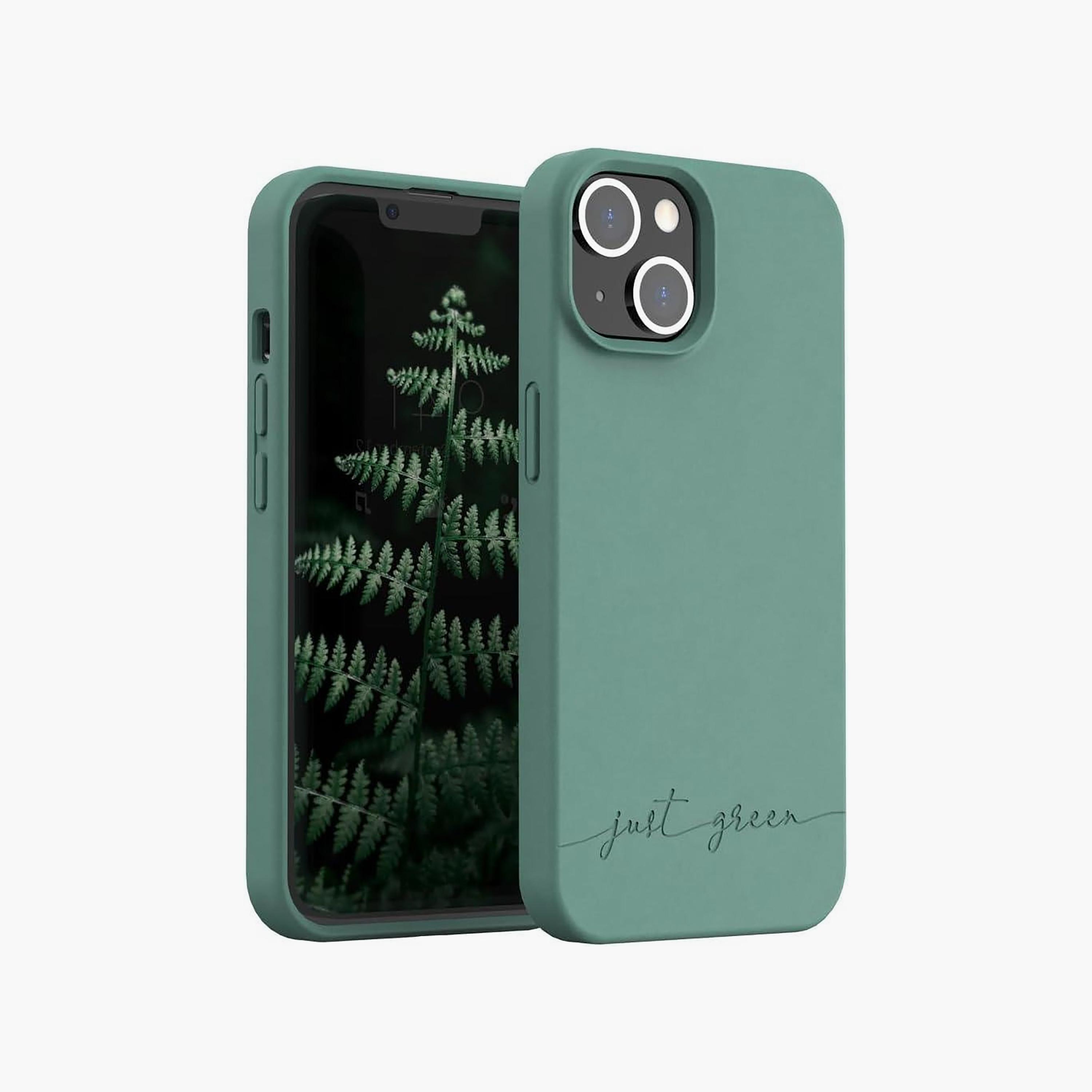 Force Just Green Eco-Designed Case for iPhone 14 Natural Night | JGCOVIP14NG-electronics-accessories-mobileaccesories-image-1