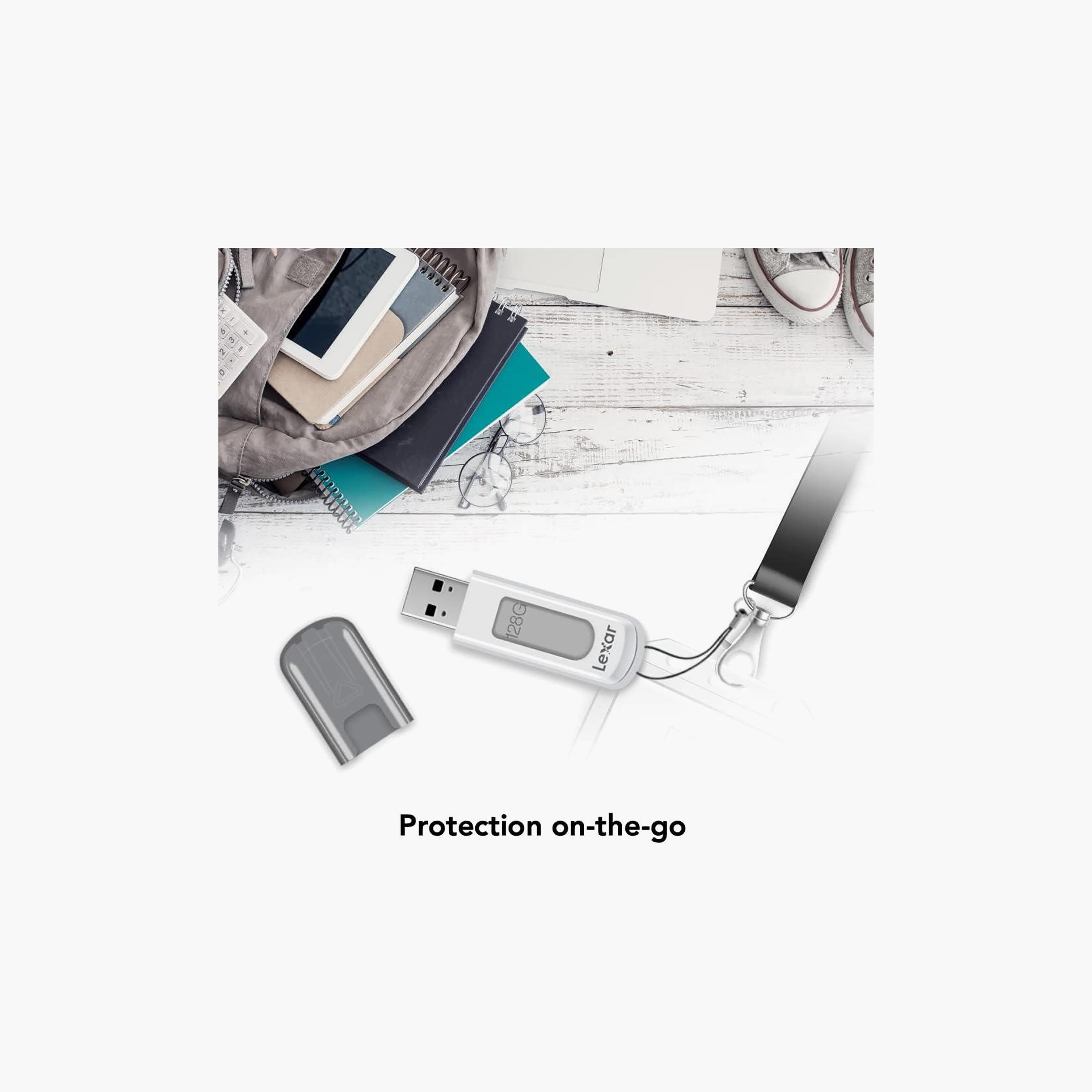 Lexar 128GB JumpDrive V100 USB 3.0 Flash Drive | LJDV100-128ABGY-electronics-accessories-computeraccesories-image-3