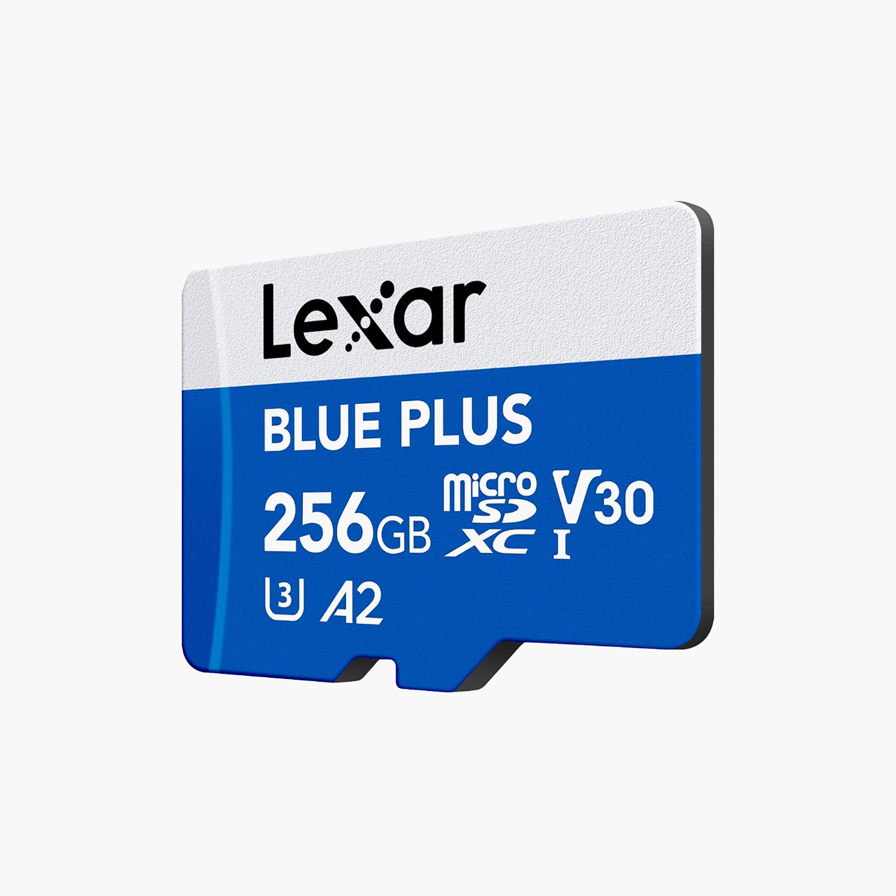 Lexar 256GB BluePlus MicroSDXC UHS-I 170MB/s Read Blue/Black | LMSBLPL256G-BNANG-electronics-accessories-mobileaccesories-image-2