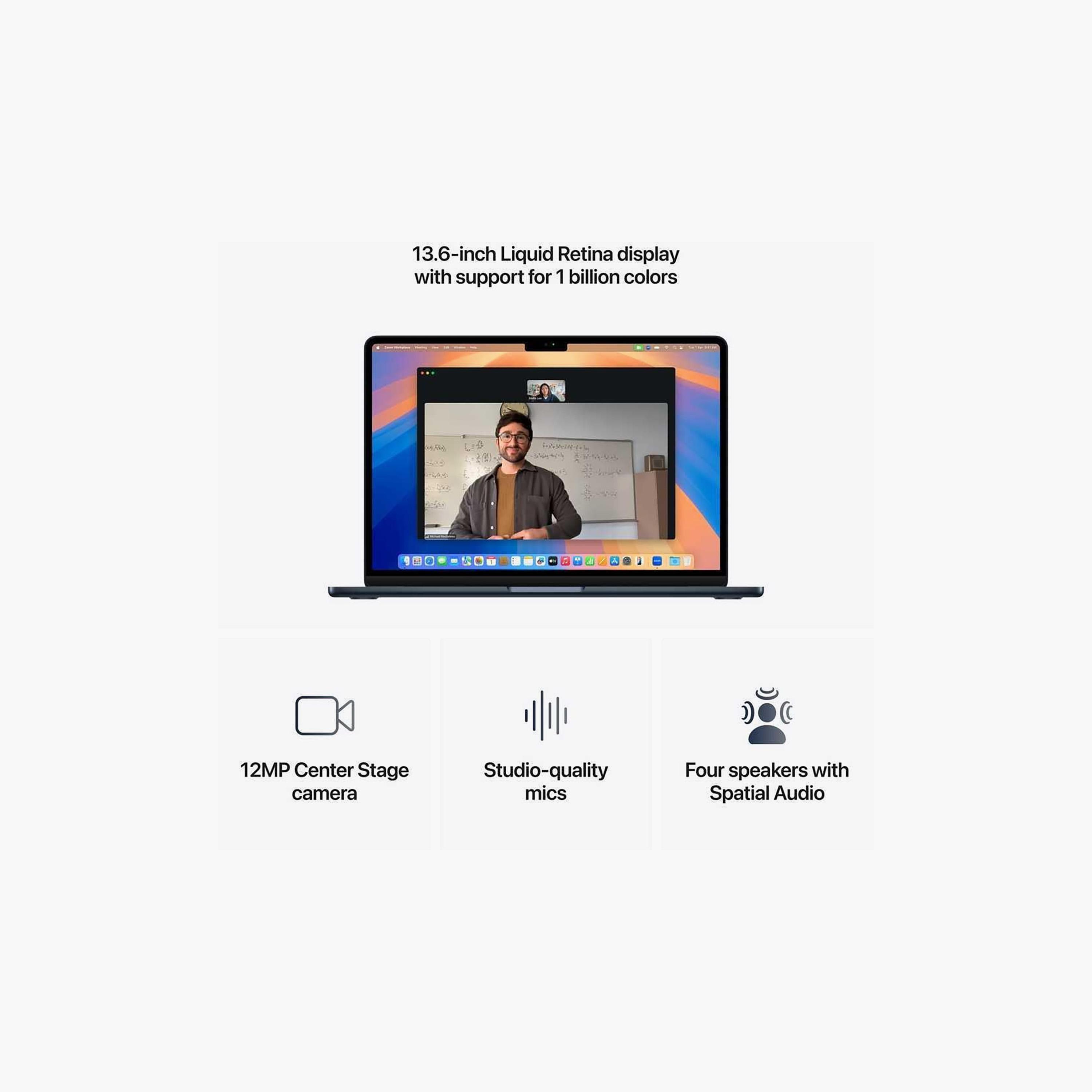Apple 13-inch MacBook Air M4 10-Core CPU 8-Core GPU 16GB 1TB SSD Midnight | MDG64ZS/A-electronics-laptops-image-4