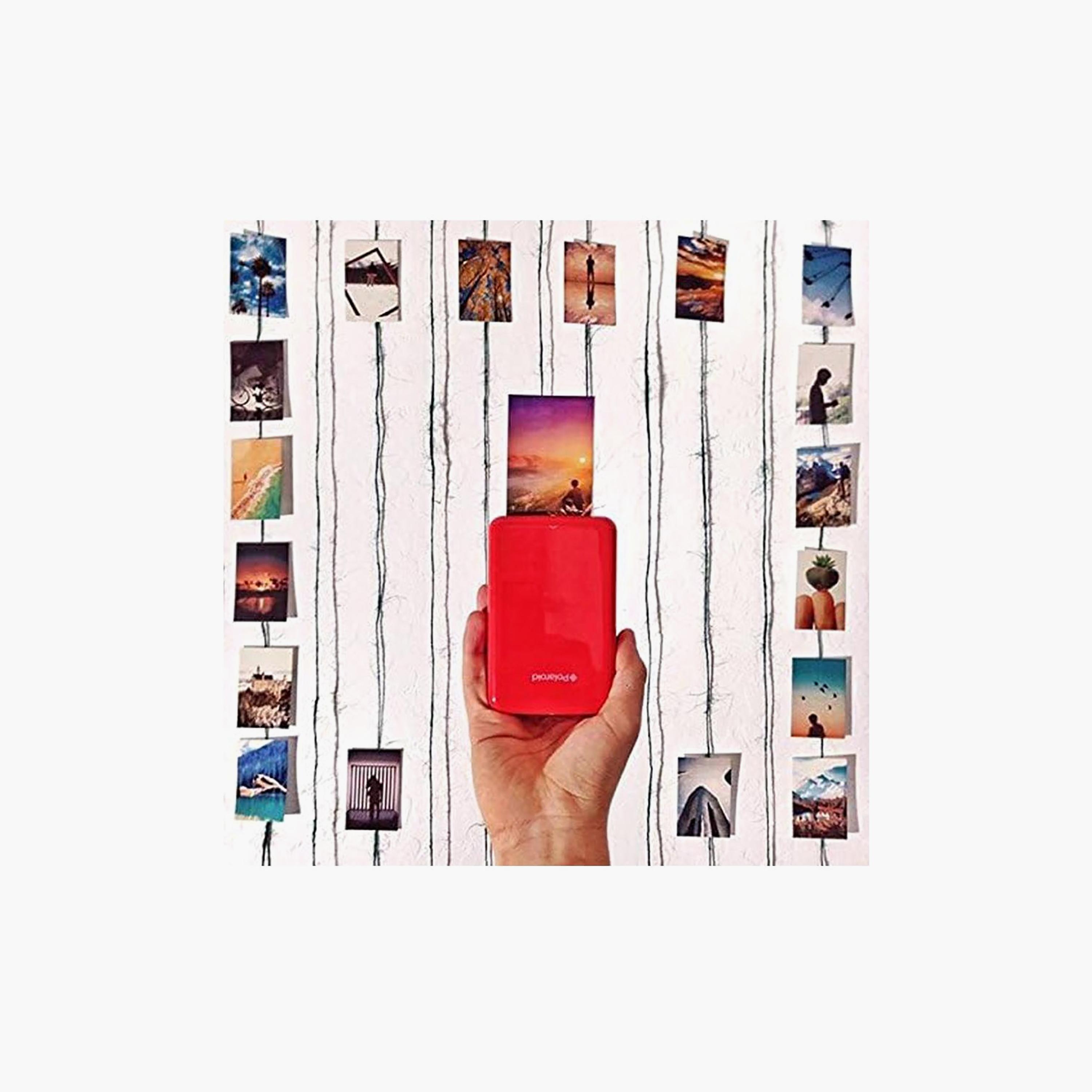 Polaroid ZINK ZIP Wireless Mobile Photo Mini Printer Red | POLMP01R-electronics-accessories-computeraccesories-image-3