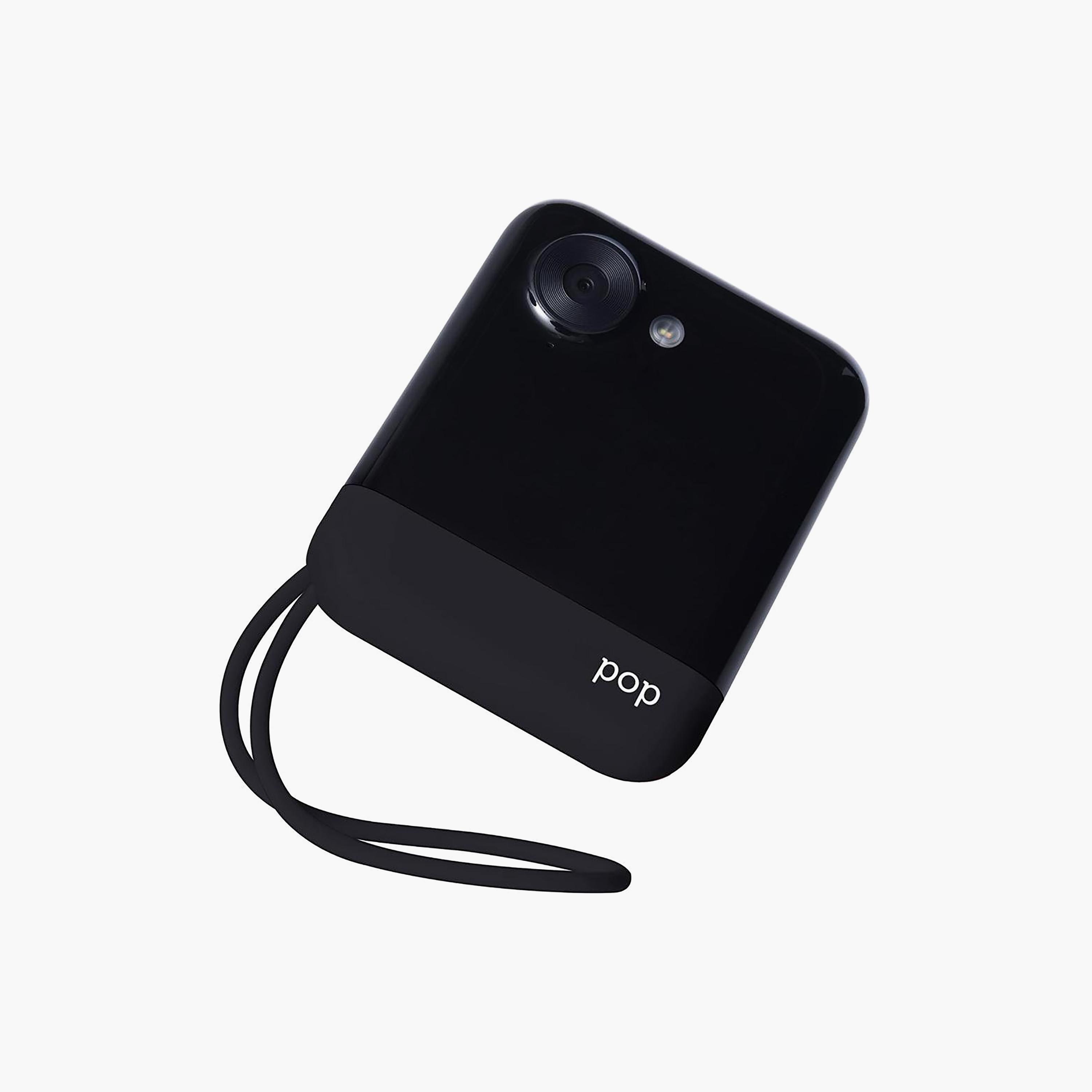 كاميرا رقمية فورية بولارويد بوب للطباعة بدون حبر (ZINK) باللون الأسود | POLPOP1BK-electronics-camera-image-3