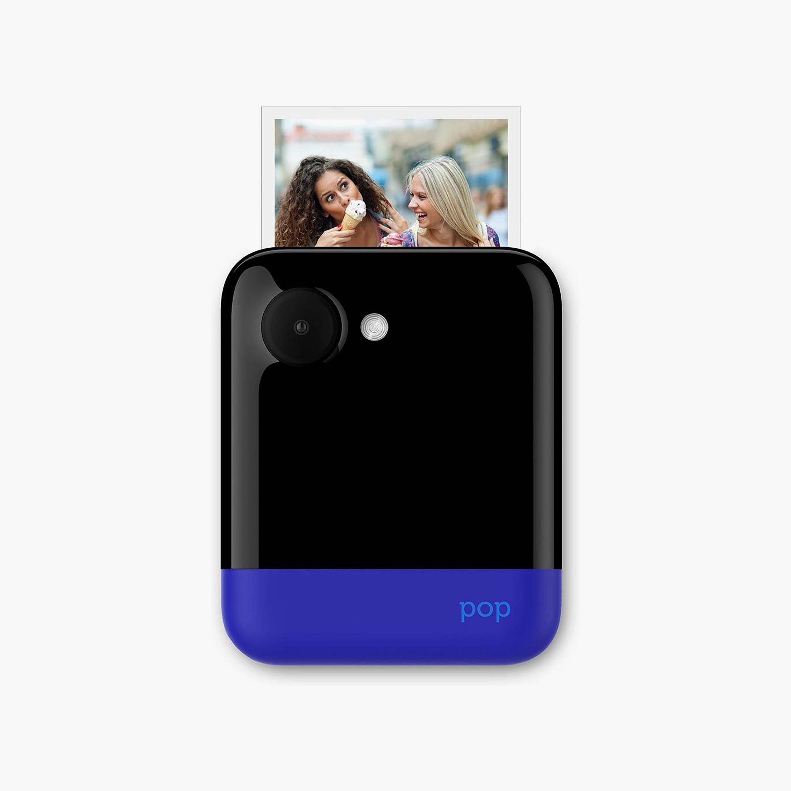 Polaroid POP Instant Print Digital Camera ZINK Zero Ink Printing Technology Blue | POLPOP1BL-electronics-camera-image-1