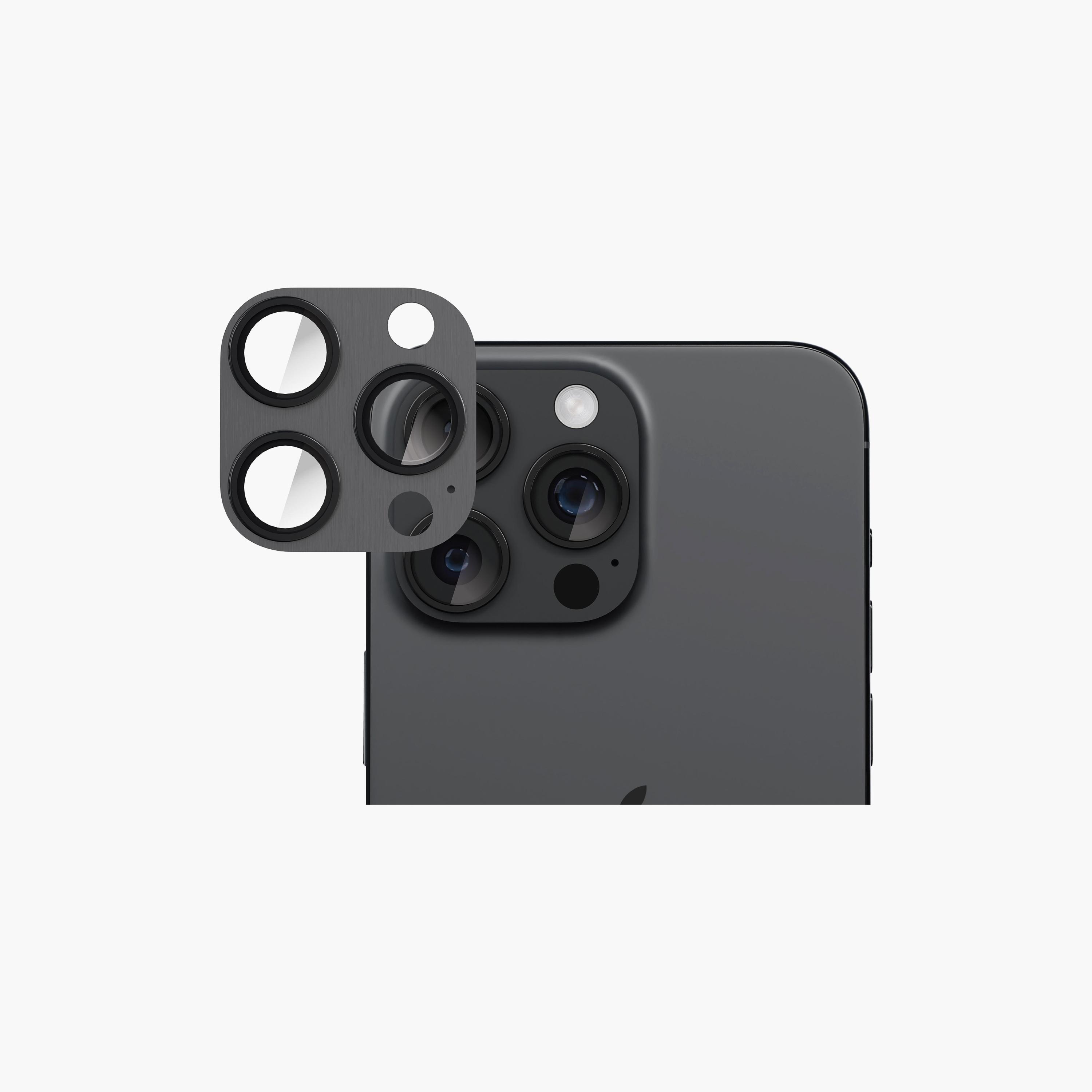 Ultraguard Premium Aluminum Camera Glass for iPhone 16 Pro and Pro Max Black Titanium-electronics-accessories-mobileaccesories-image-2