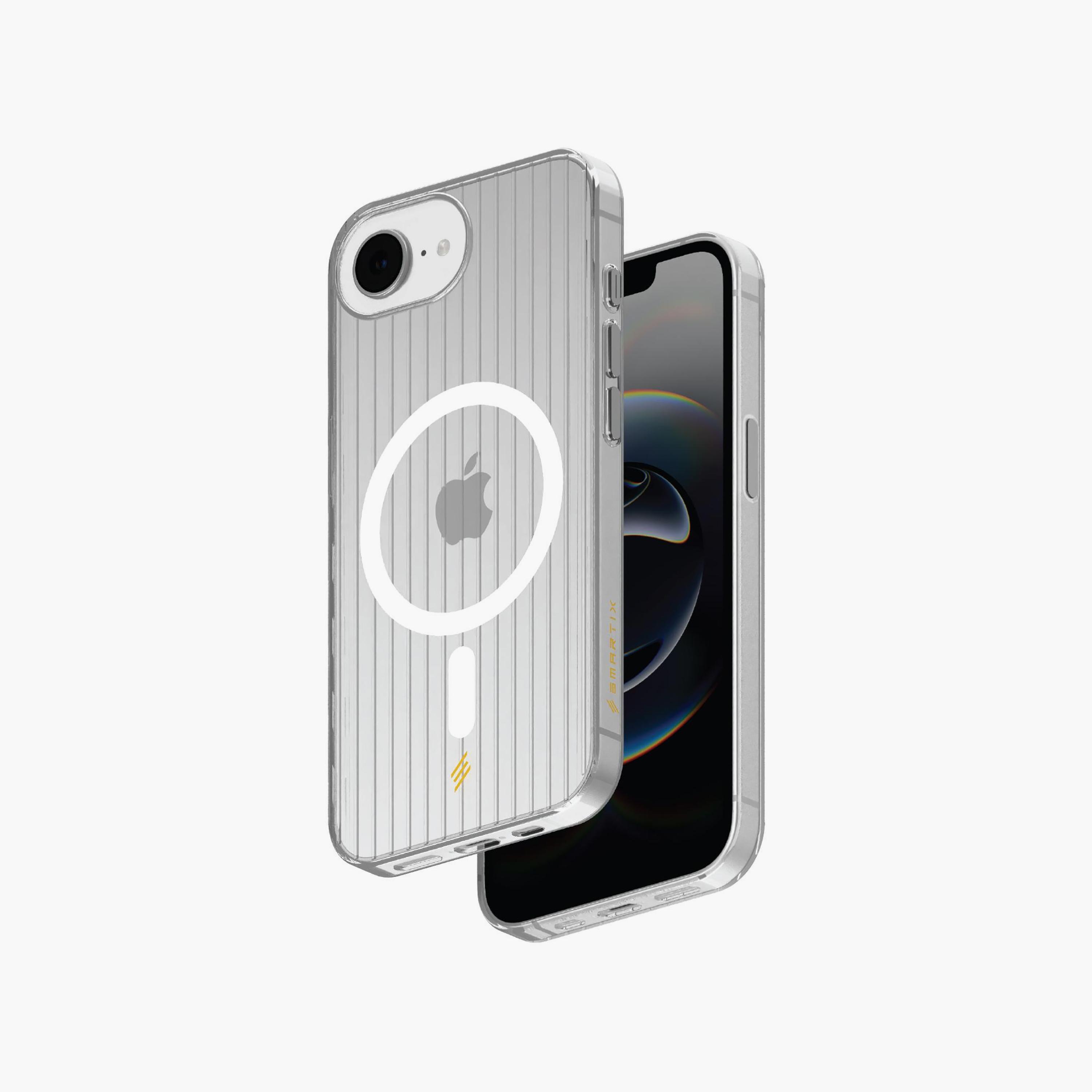 حافظة حماية شفافة مغناطيسية بتصميم مخدد الترا غارد بريميوم لهاتف آيفون 16E-electronics-accessories-mobileaccesories-image-1